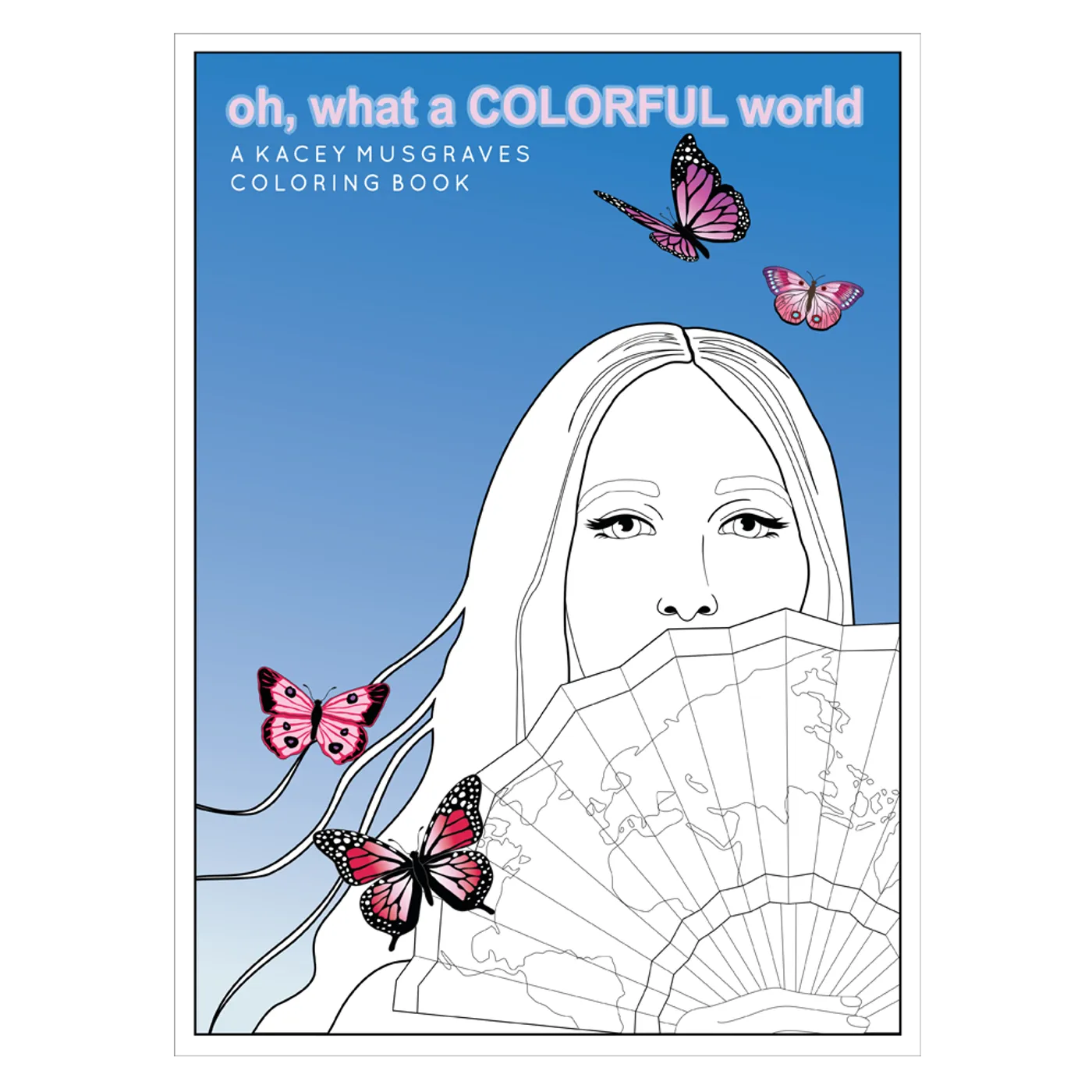 Kacey Musgraves Oh, What A Colorful World Coloring Book