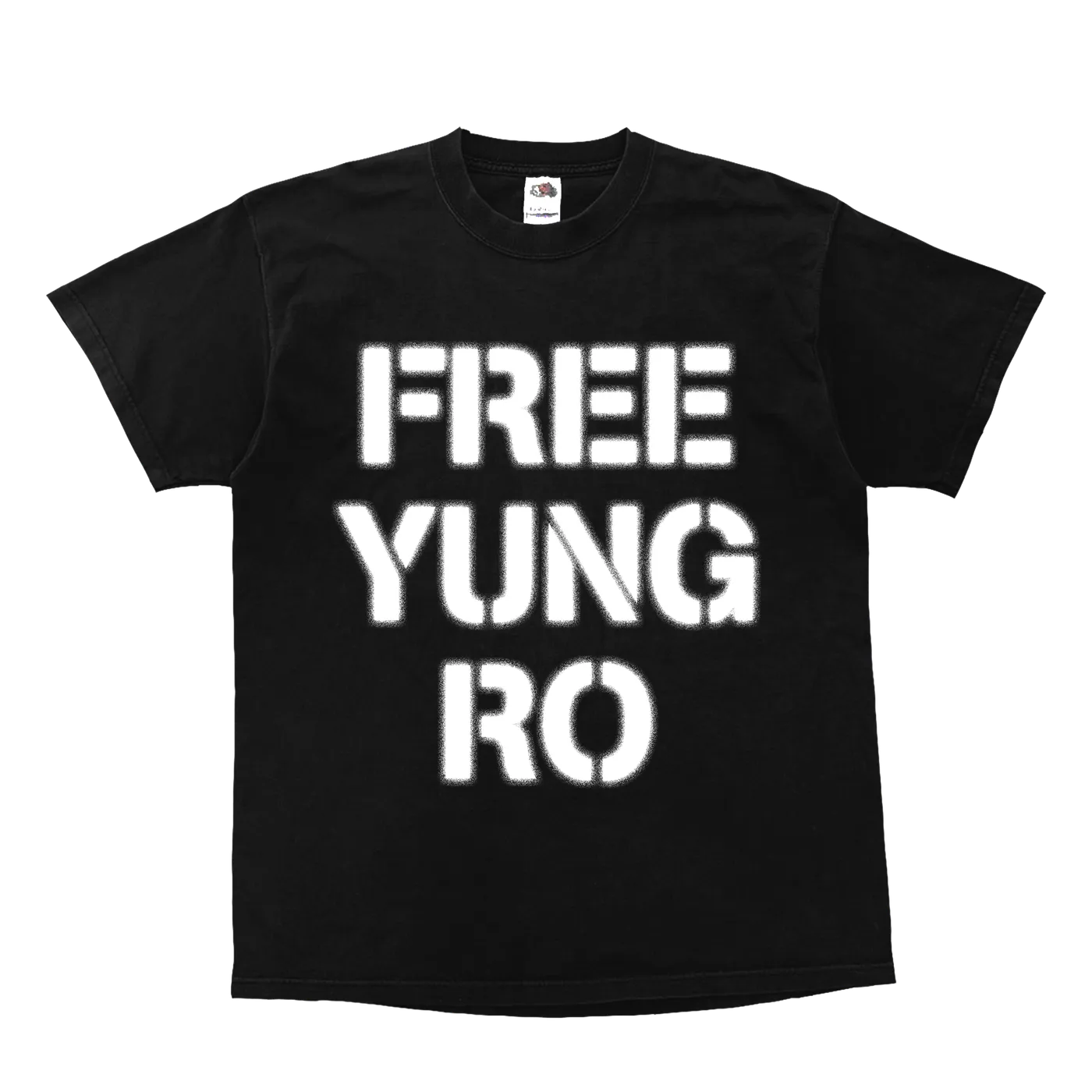 Yung Ro FREEYUNGRO Black Tee