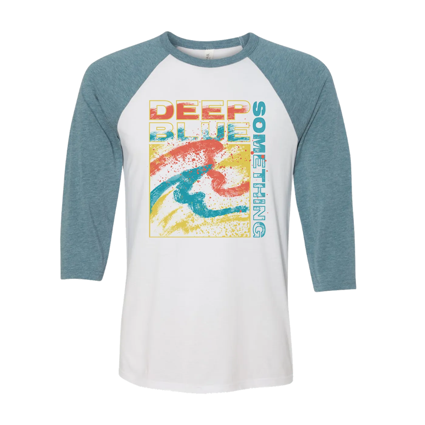 Deep Blue Something Wave Raglan
