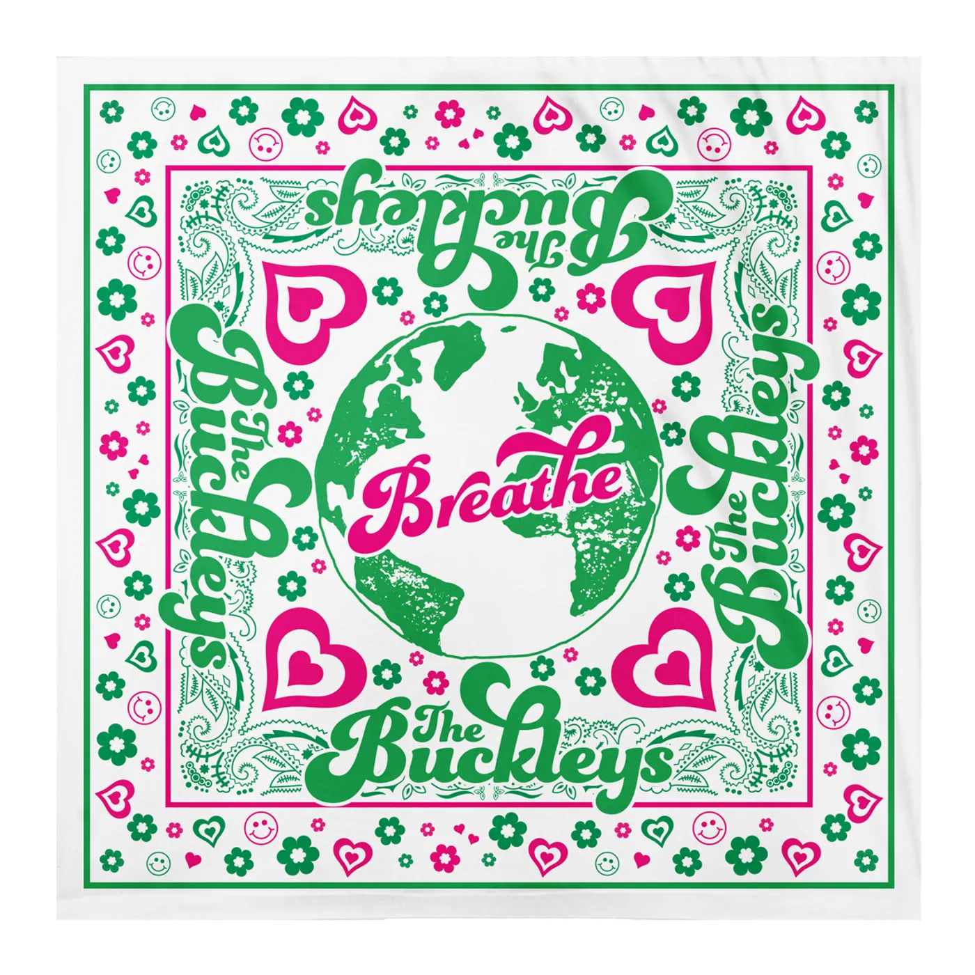 The Buckleys Breathe Paisley Bandana