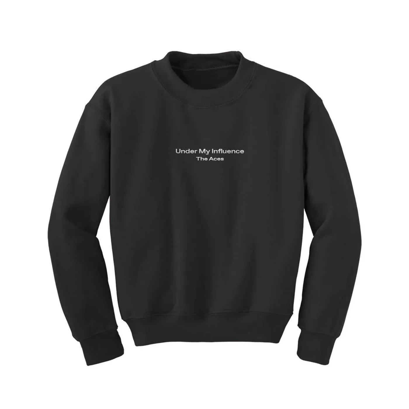 The Aces Under My Influence Crewneck - Black