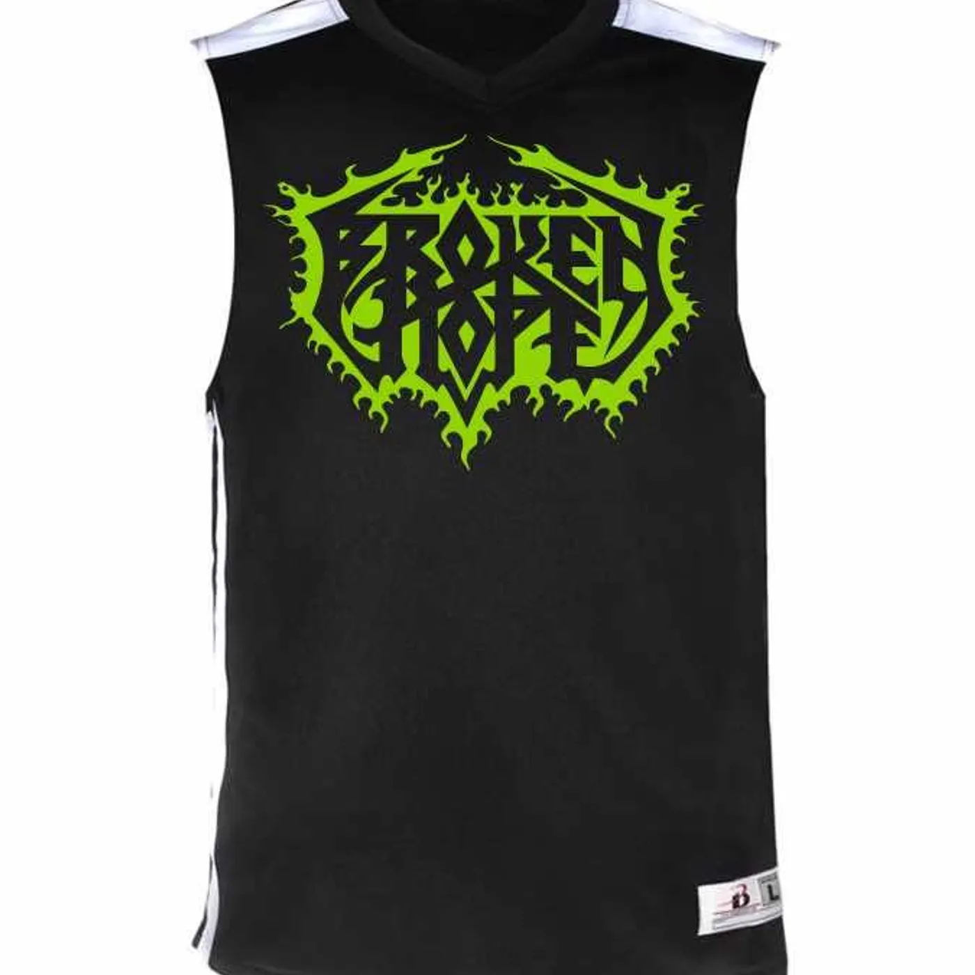 Broken Hope Logo Basketball Jersey