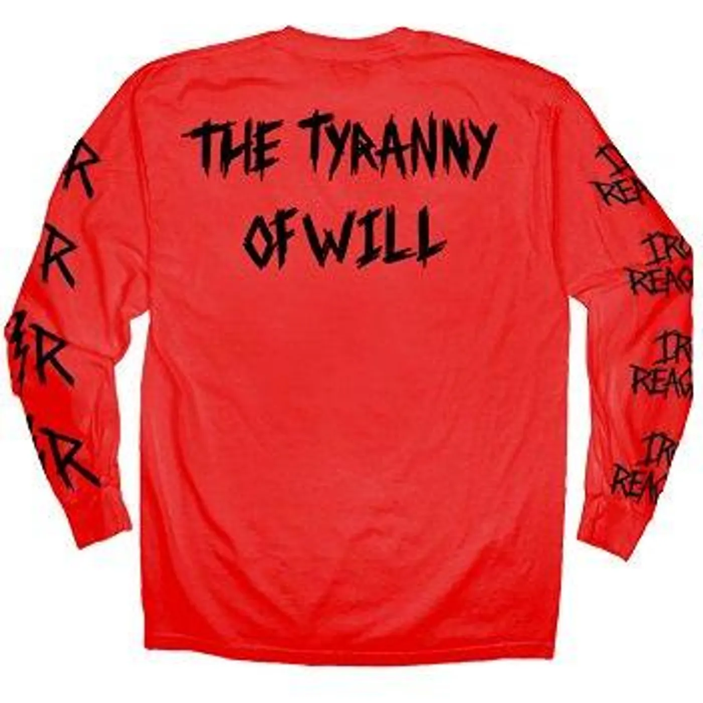 Iron Reagan Hillary Red Long Sleeve