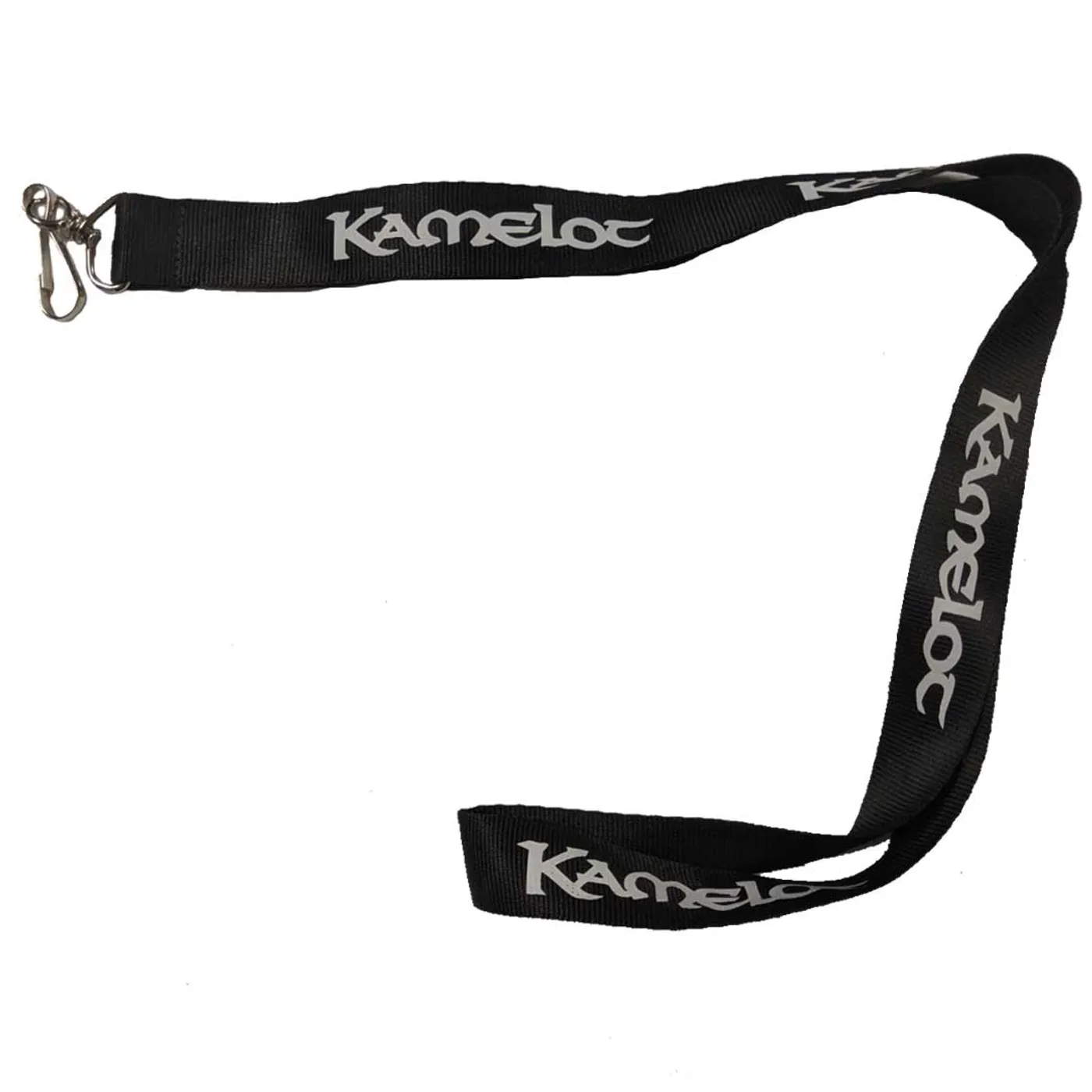 Kamelot White Logo Lanyard