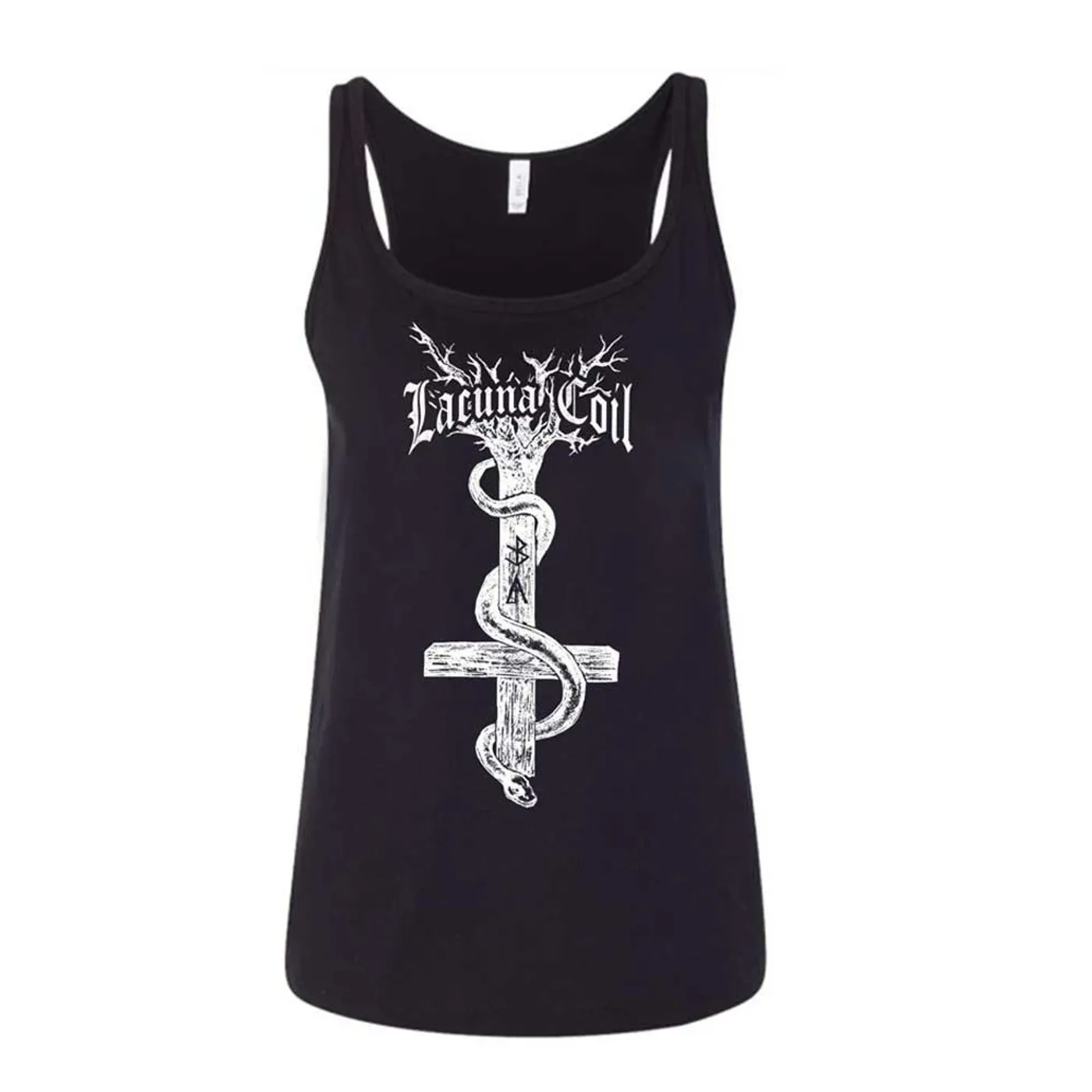 Lacuna Coil Snake Ladies Tank Top