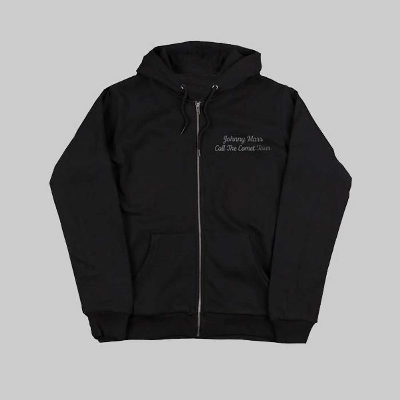 Johnny Marr CALL THE COMET BLACK ZIP HOODIE