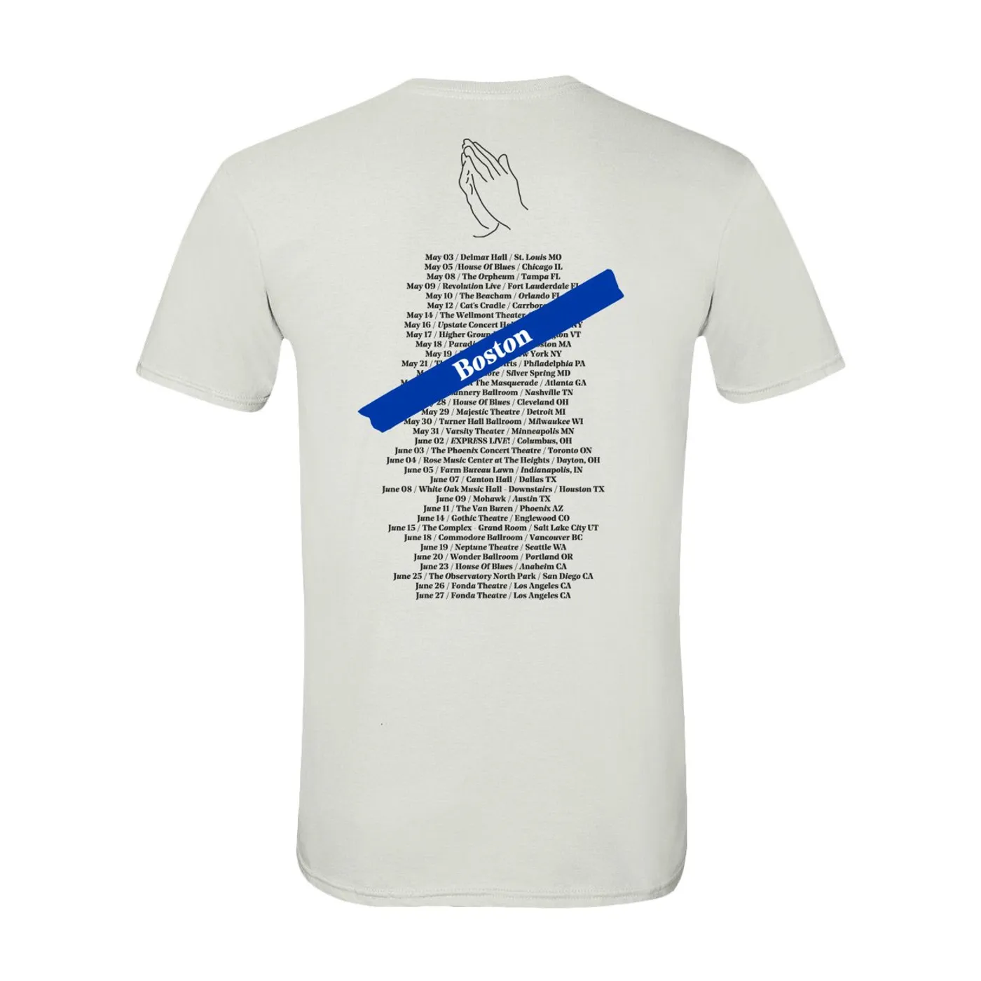 Aly & AJ BOSTON EVENT TEE