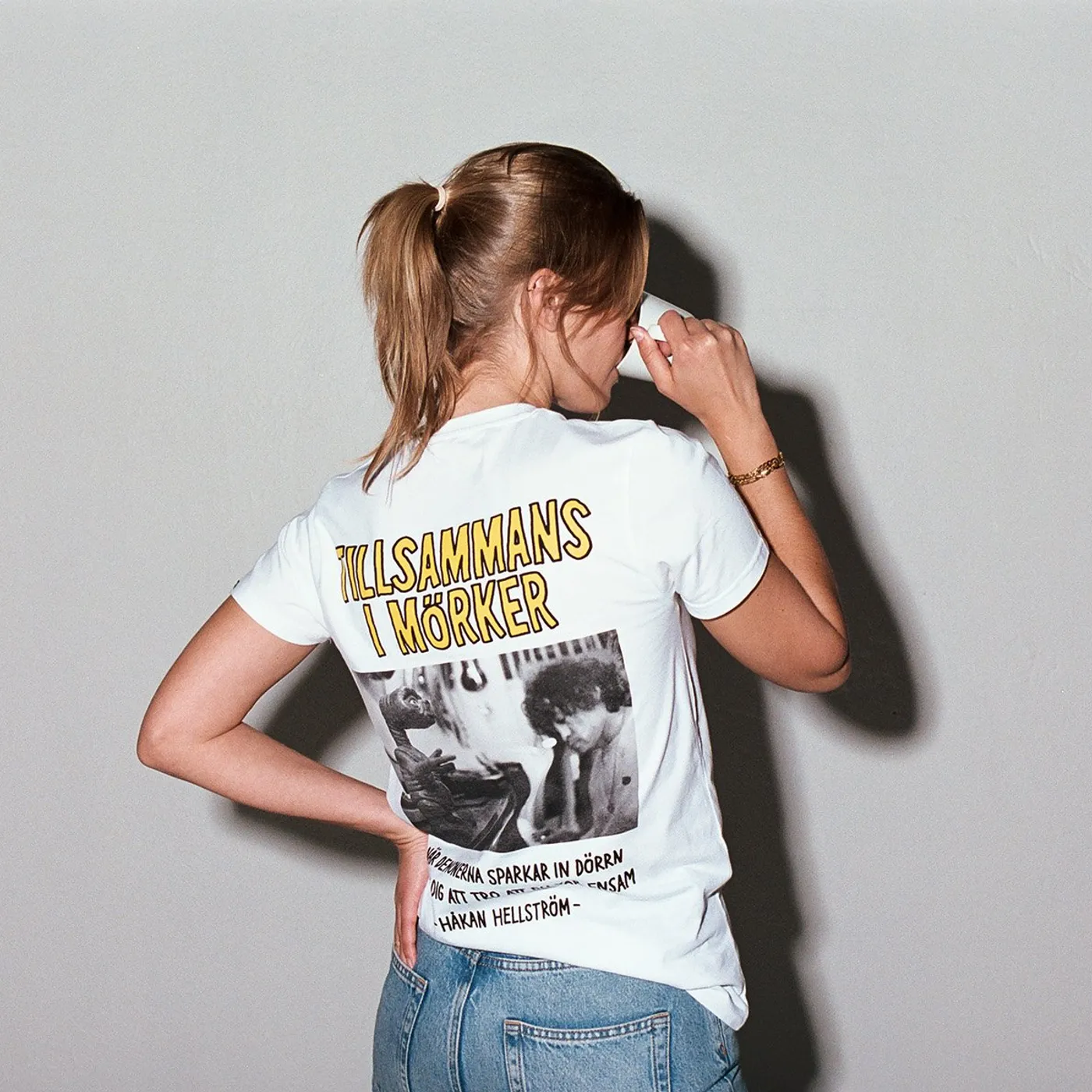 Håkan Hellström Tillsammans i mörker Limited - E.T (Vit)