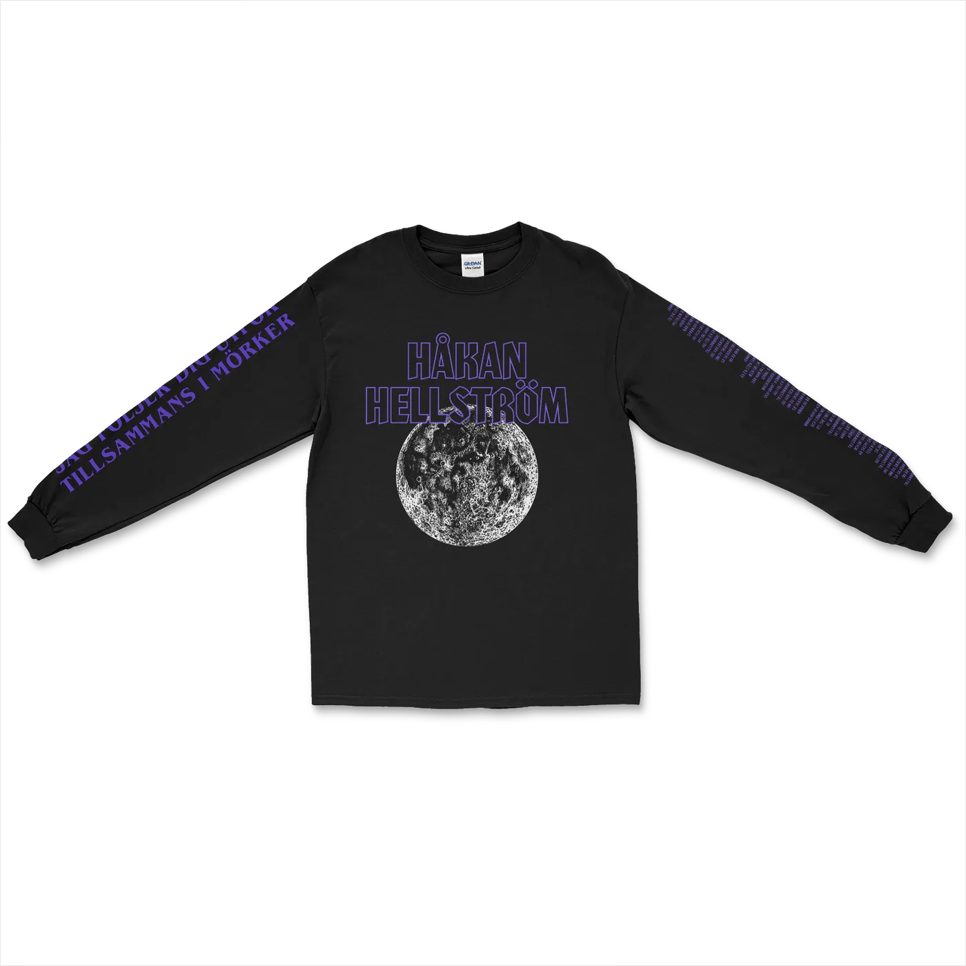 Håkan Hellström Tillsammans i mörker Moon Longsleeve Limited (Svart)