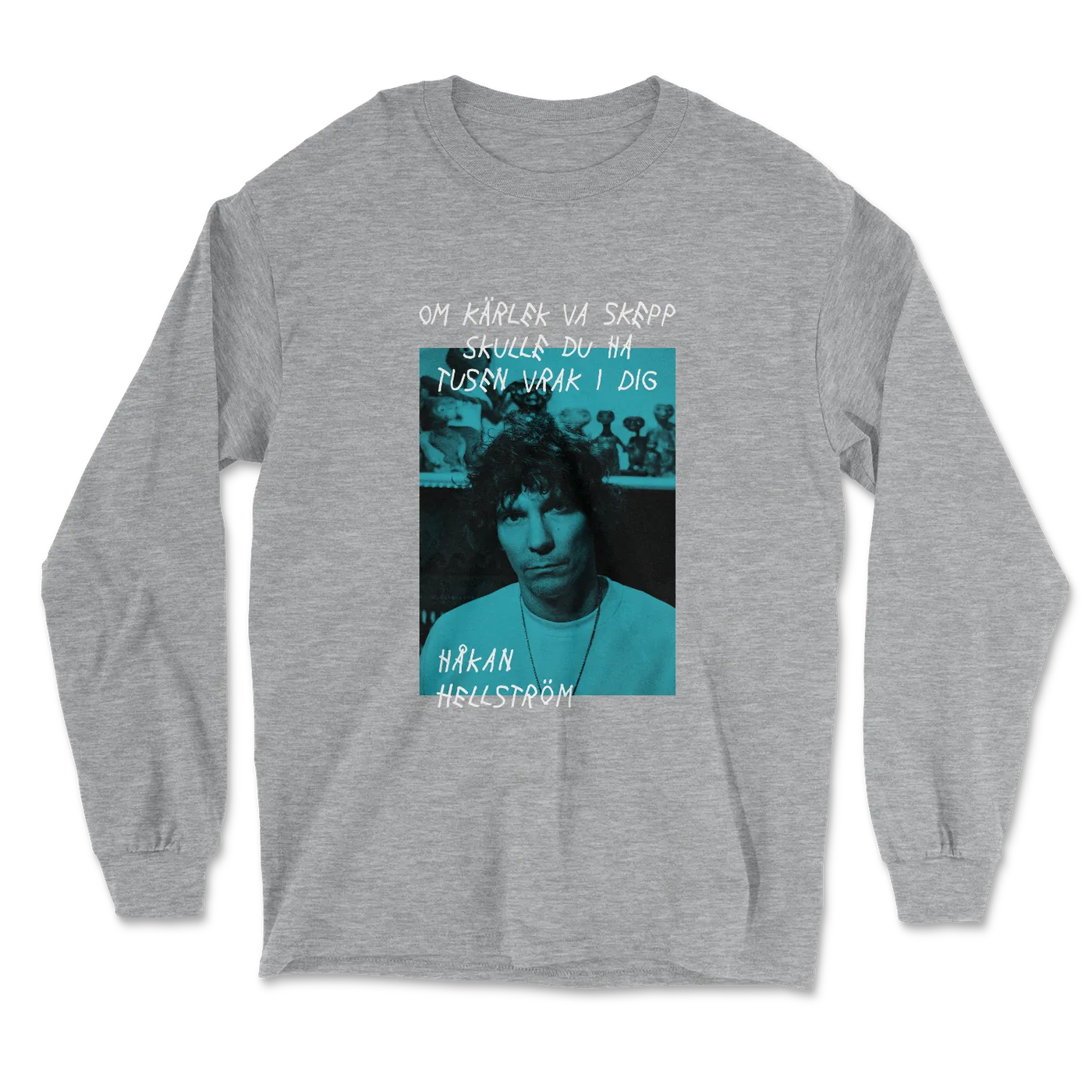 Håkan Hellström Om kärlek va skepp Longsleeve Limited (Grå)