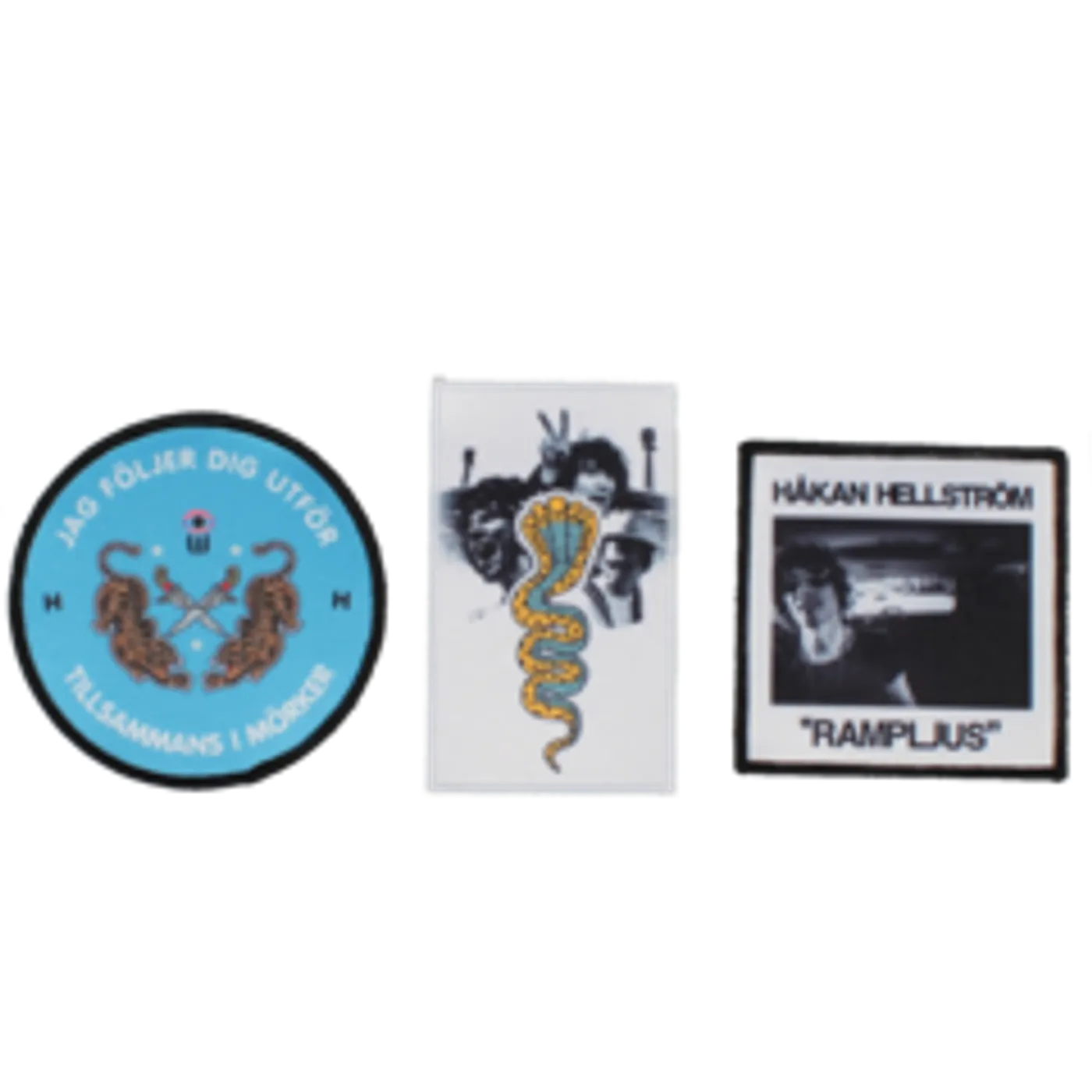 Håkan Hellström "Rampljus" Del 1 Paket - Vinyl + Tygpåse + 3 x Tygmärken + Nyckelring