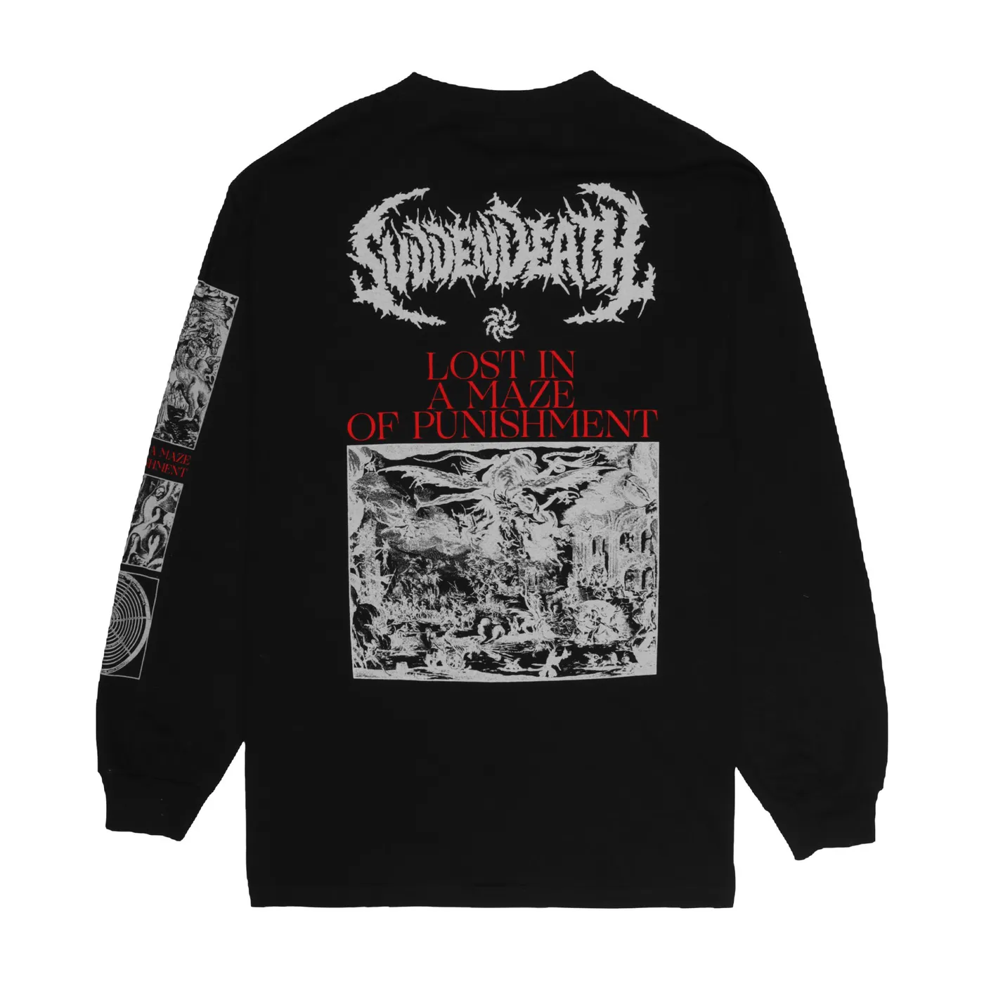 SVDDEN DEATH "Maze Of Punishment" Long Sleeve