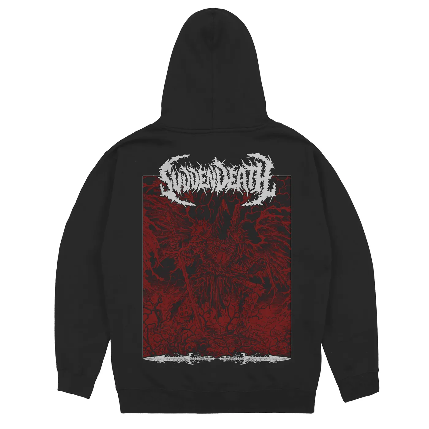 SVDDEN DEATH "Sorcerer" Hoodie in Black.