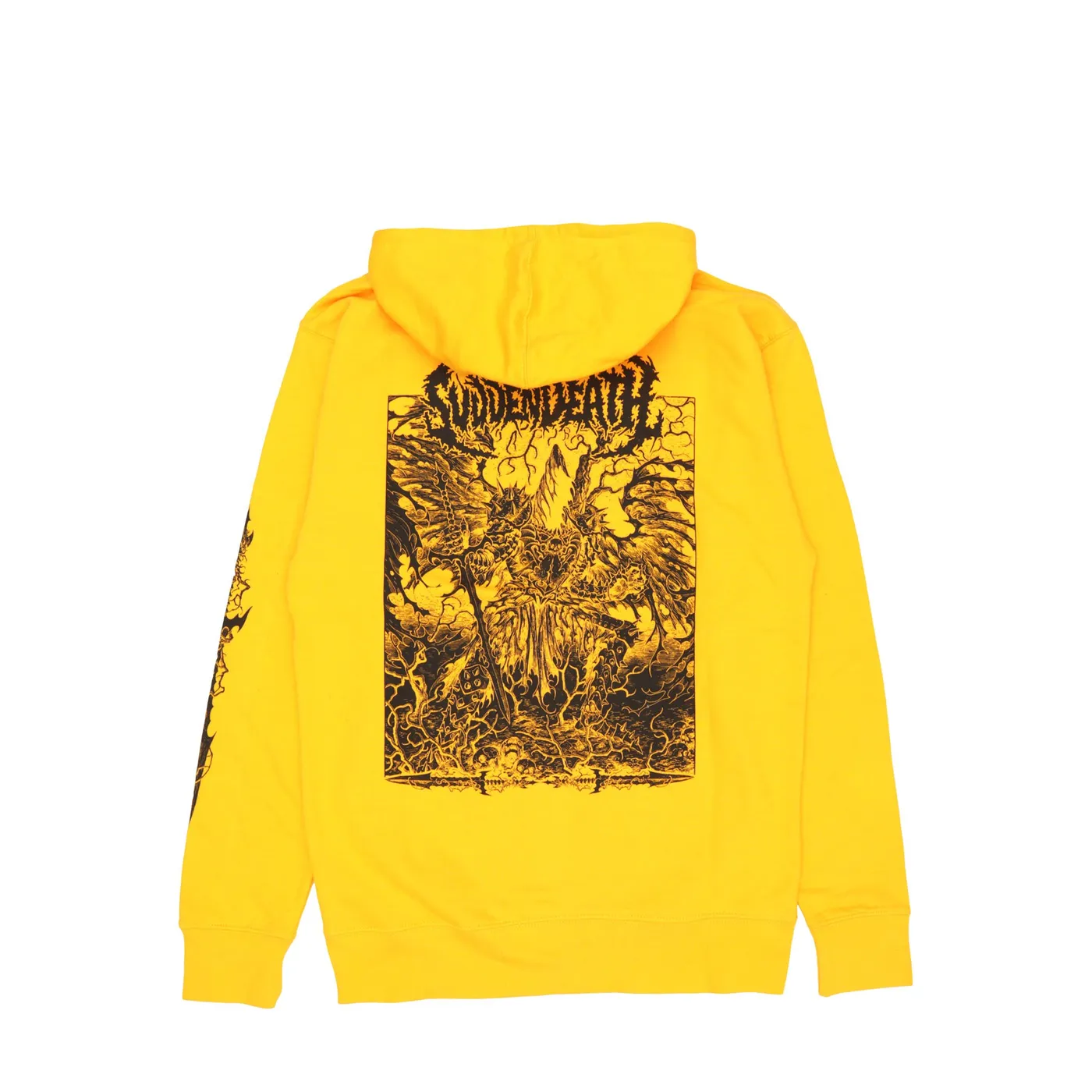 SVDDEN DEATH "Sorcerer" Hoodie in Yellow.