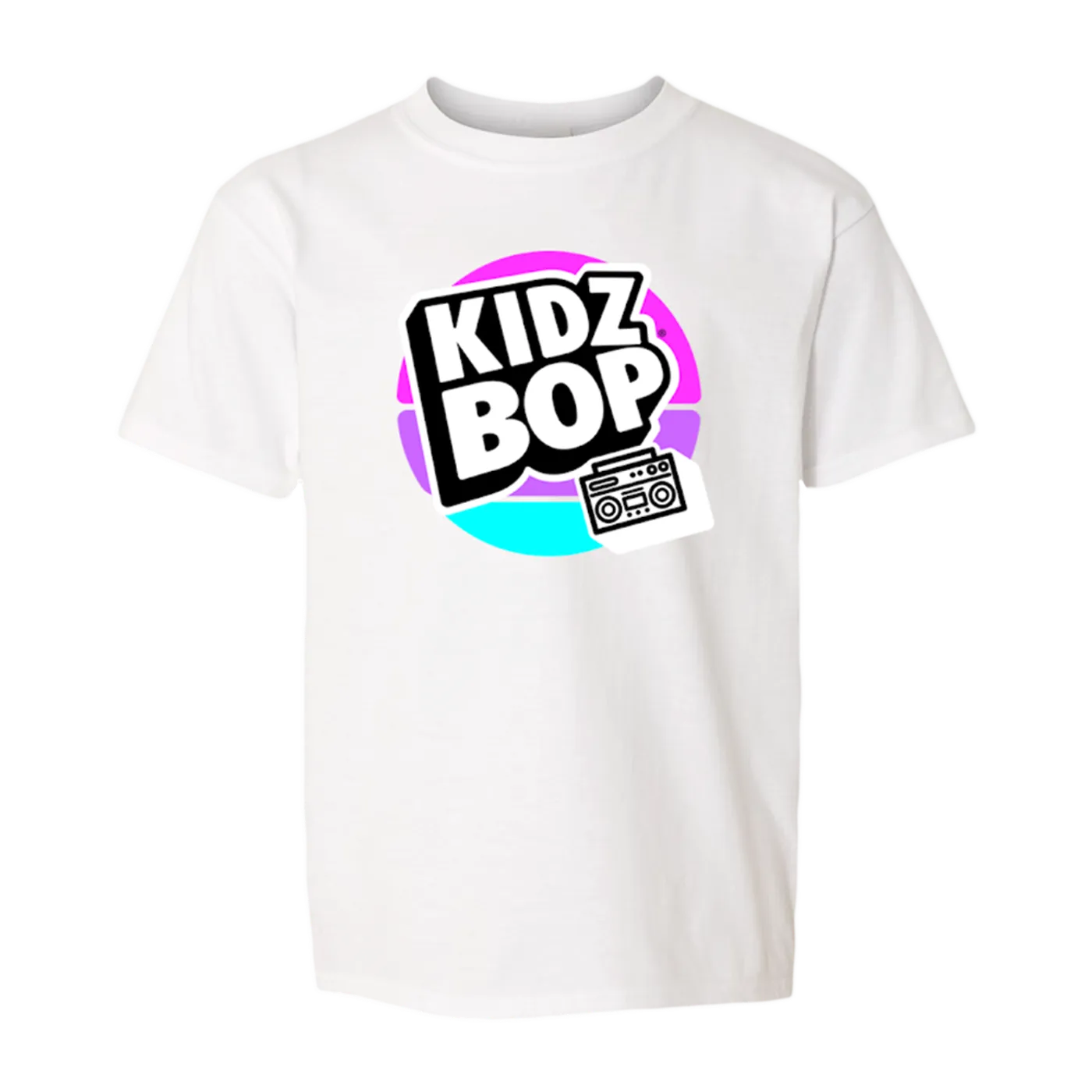 Kidz Bop Boombox Logo Youth Tee