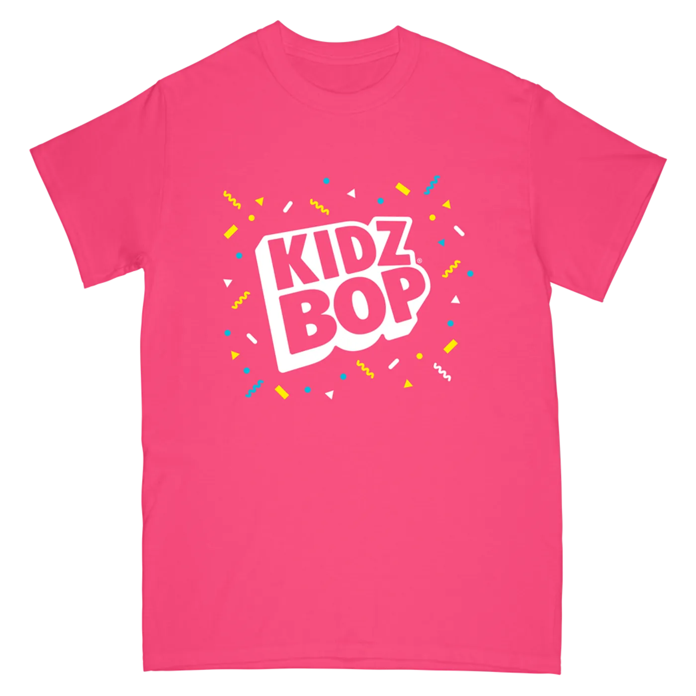 KIDZ BOP Confetti Logo Pink Youth Tee