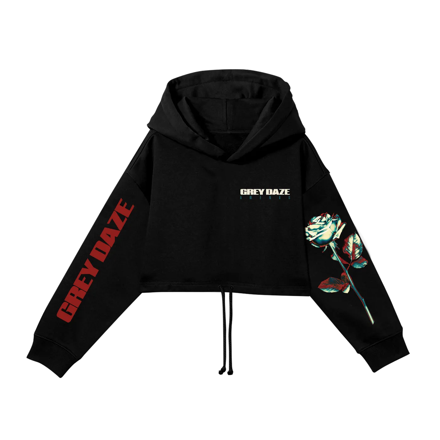 Grey Daze Amends Women's Crop Hoodie