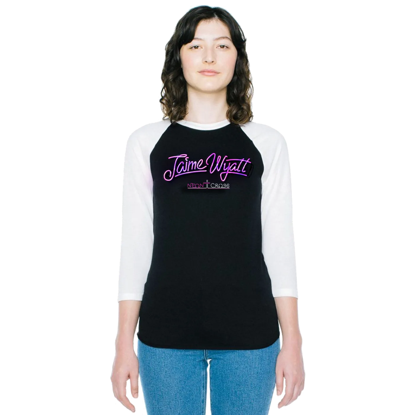 Jaime Wyatt Neon Cross Raglan