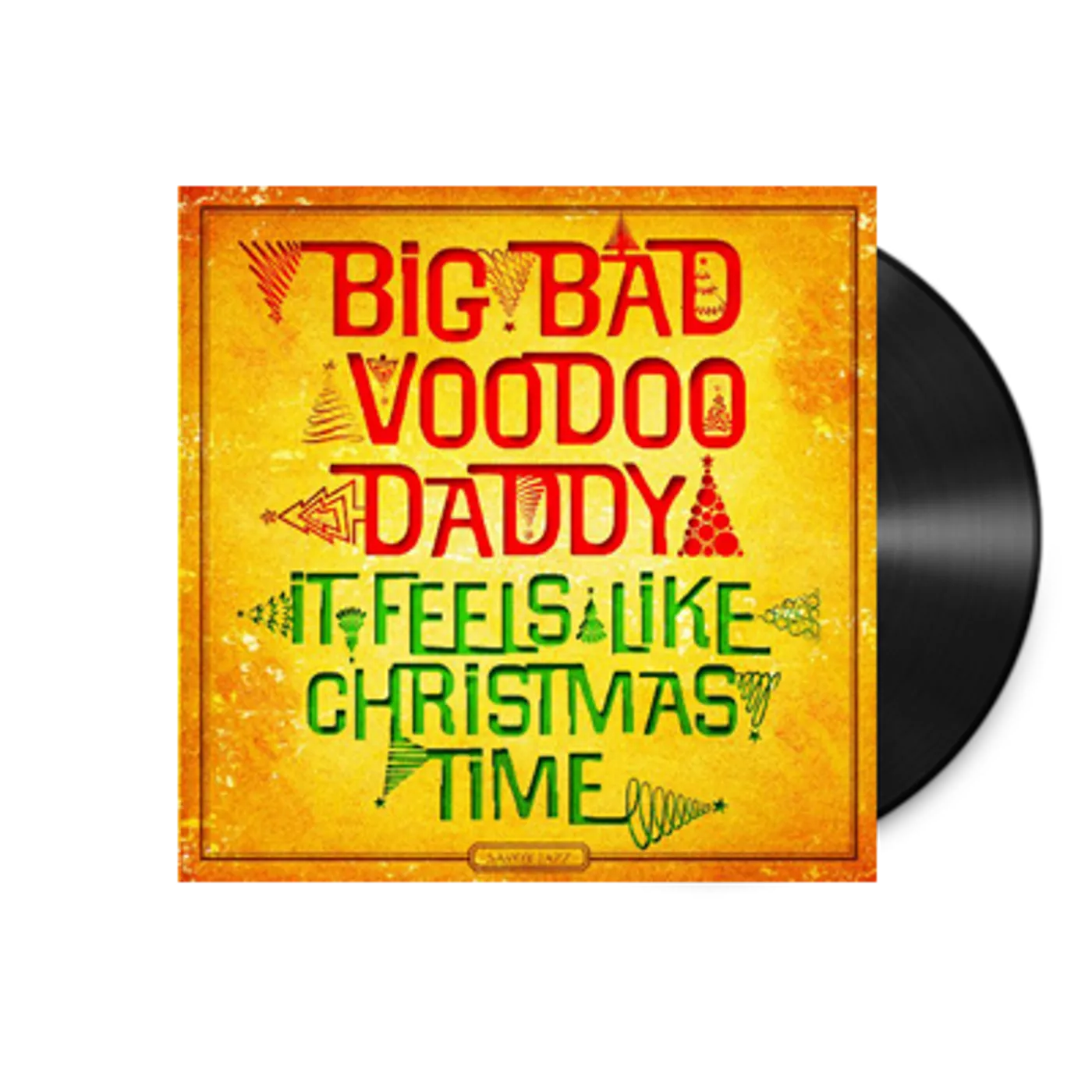 Big Bad Voodoo Daddy It Feels Like Christmas Time Vinyl