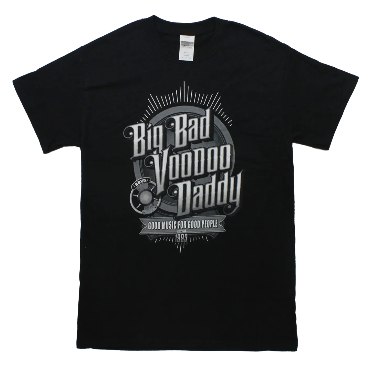 Big Bad Voodoo Daddy Microphone T-Shirt