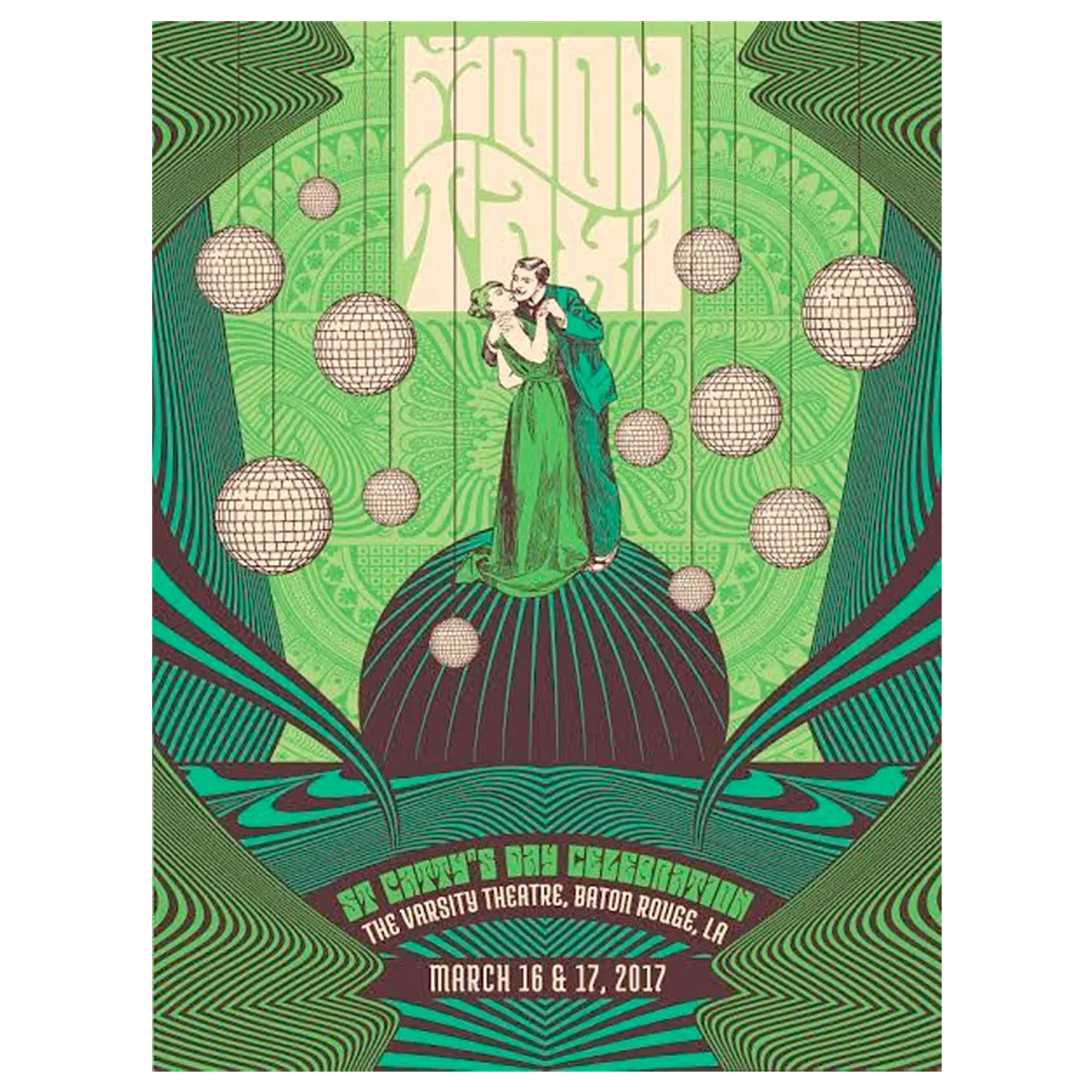 Moon Taxi 2017 BATON ROUGE POSTER