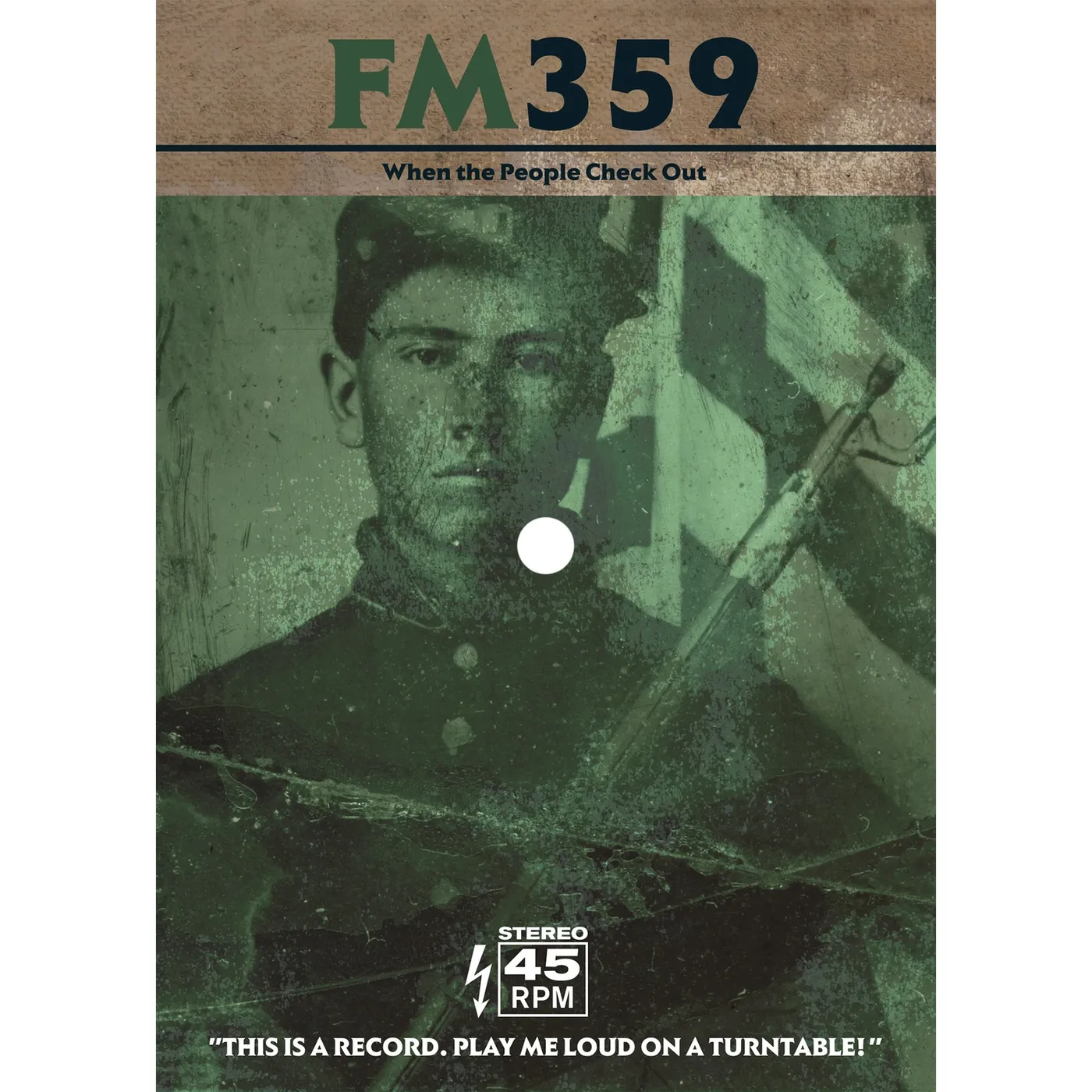 FM359 - When The People Check Out Flexi Postcard