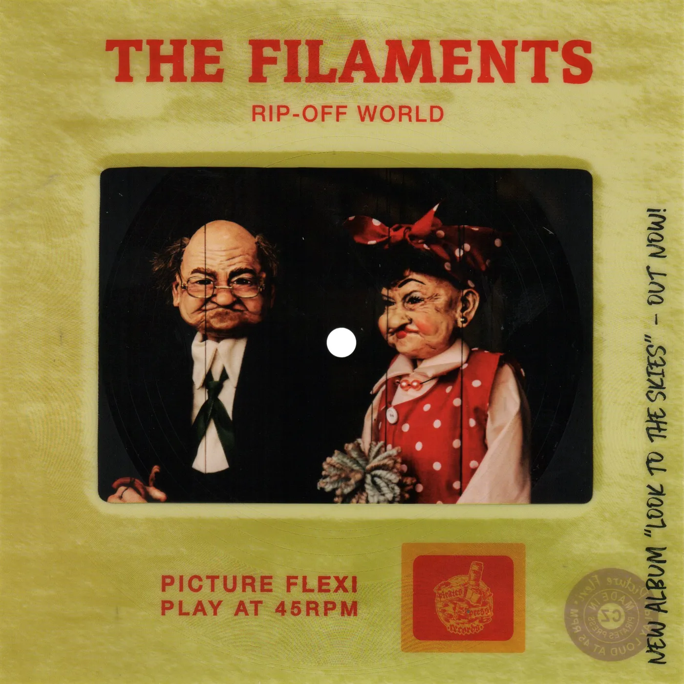 The Filaments - Rip Off World Picture Slide Flexi