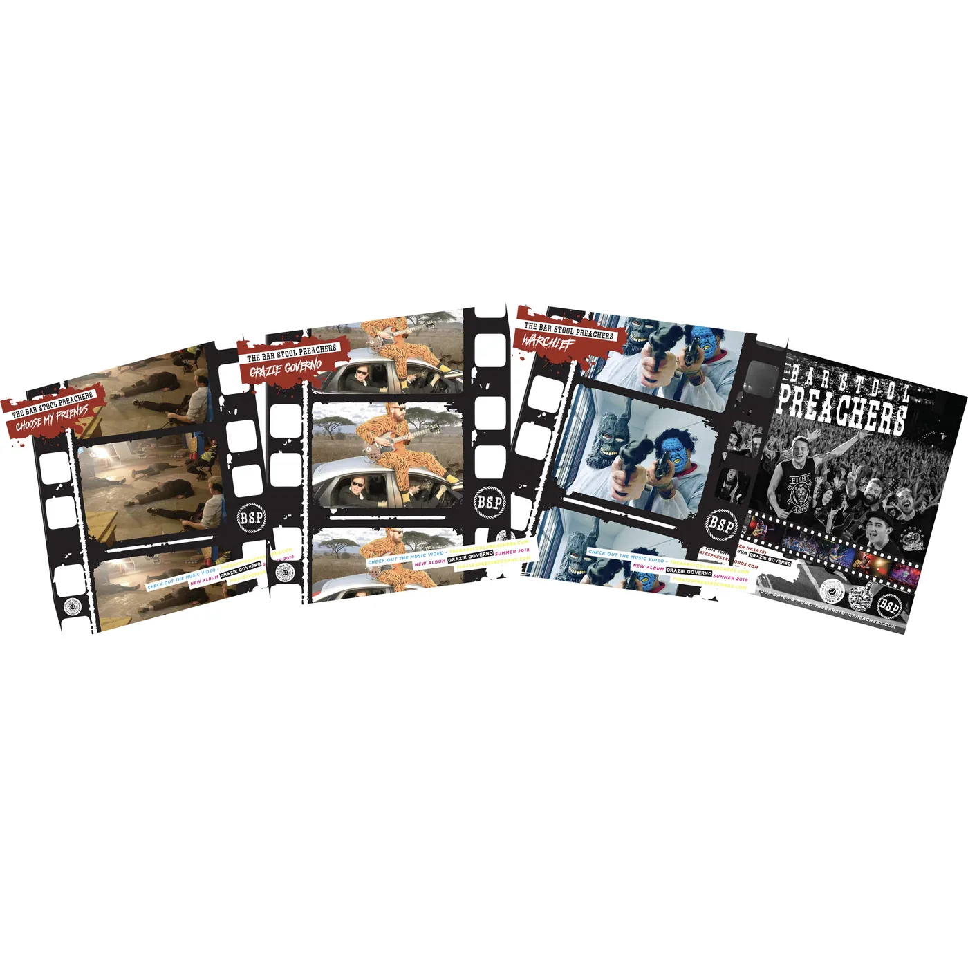 The Bar Stool Preachers - Flexi Set (all 4 flexis)