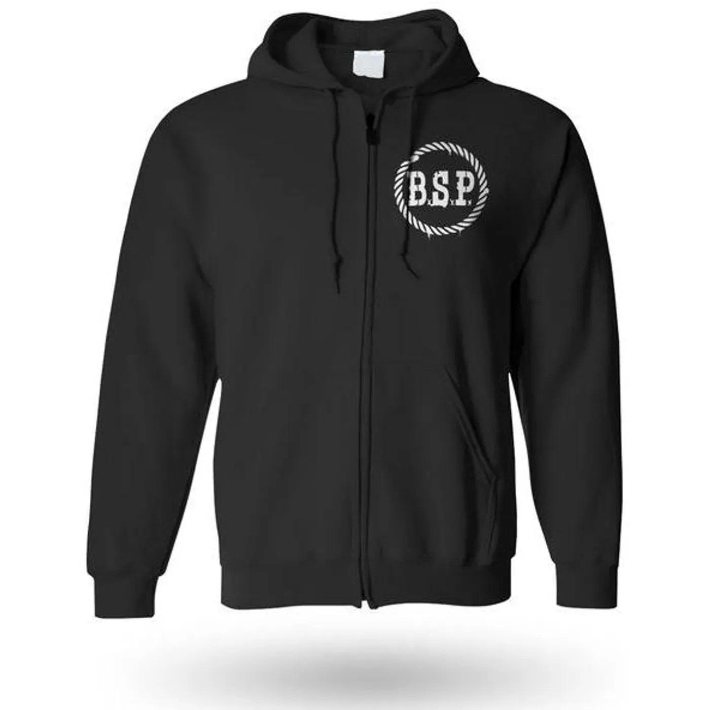 The Bar Stool Preachers - Snake Logo - Black - Zip Hoodie