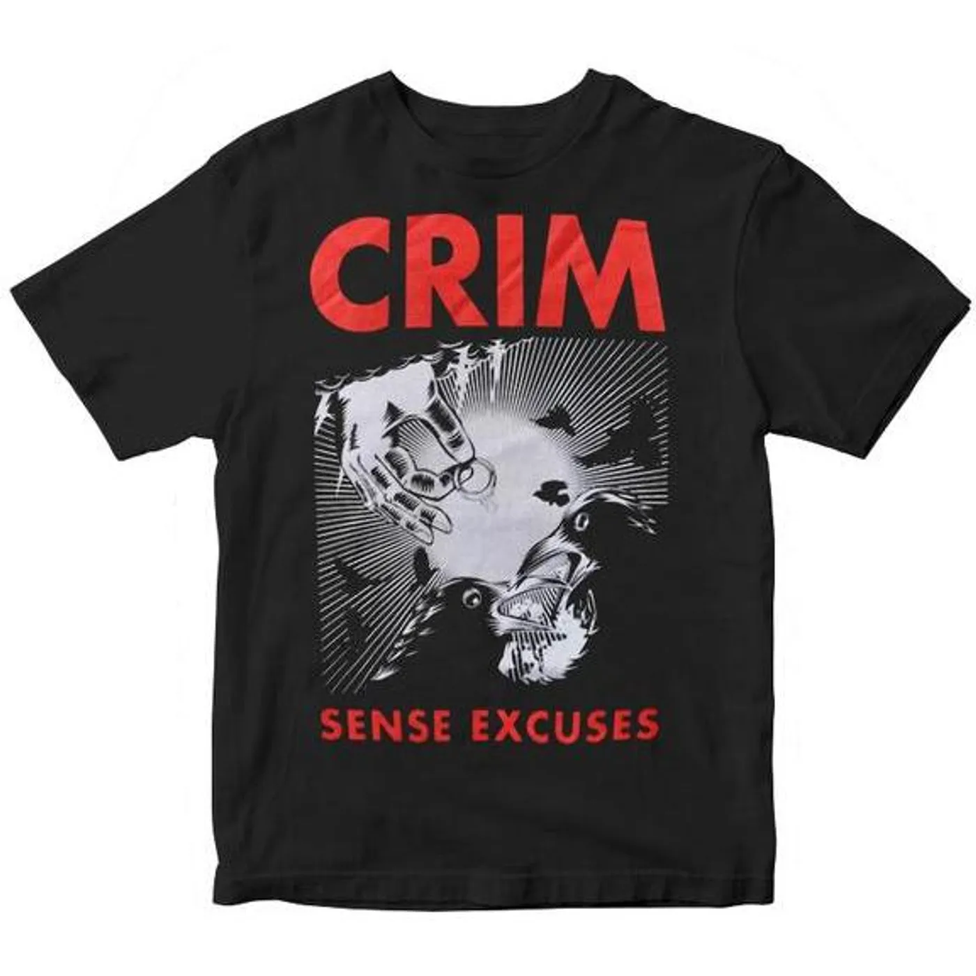 Crim - Sense Excuses - Black - T-Shirt