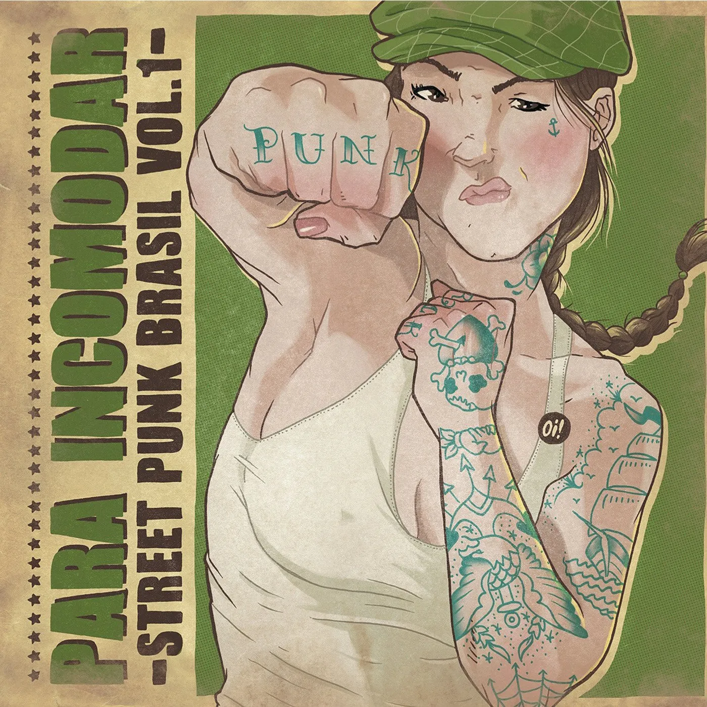 Blind Pigs Para Incomodar: Street Punk Brasil Vol. 1 - LP (Vinyl)