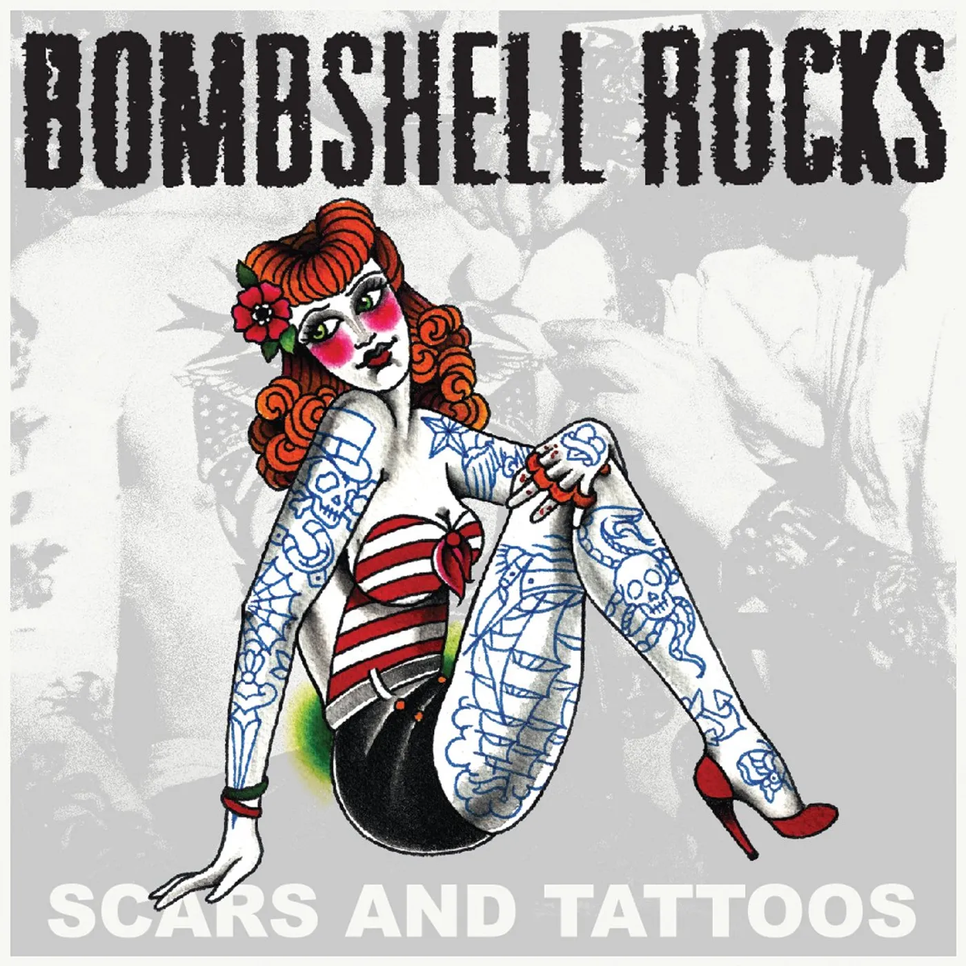 Bombshell Rocks - Scars & Tattoos 7" (Vinyl)