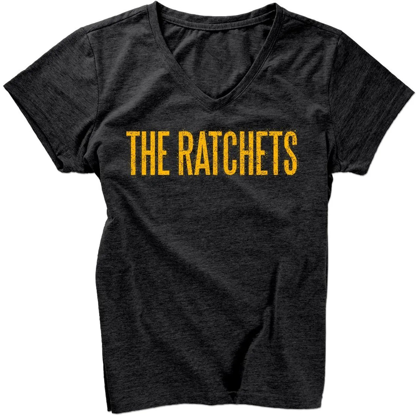 The Ratchets - Skull Logo - V-Neck - T-shirt - Fitted