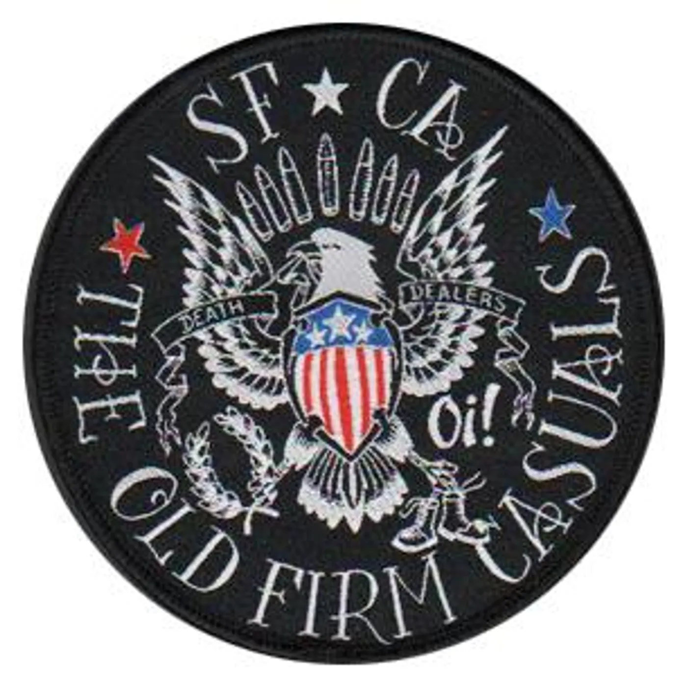 The Old Firm Casuals - Death Dealers - Patch - Embroidered - 4"