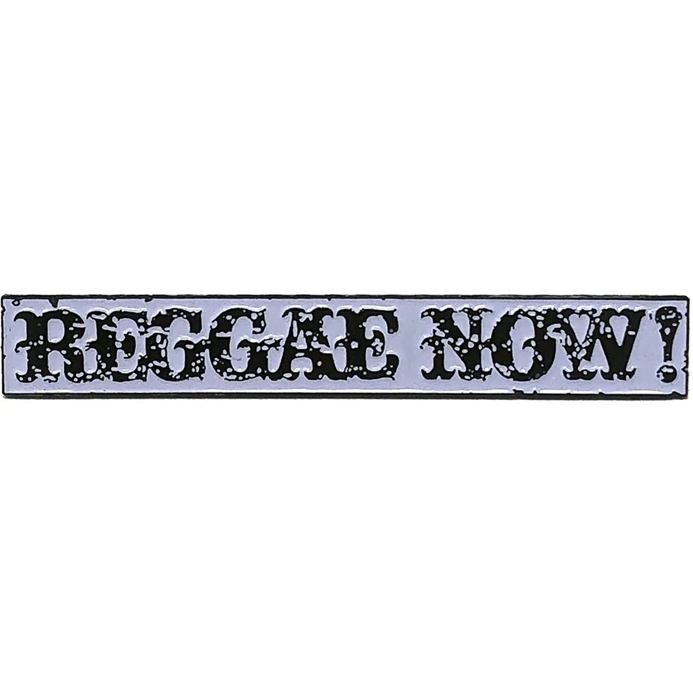 The Aggrolites - Reggae Now! Text - 2.5" Enamel Pin