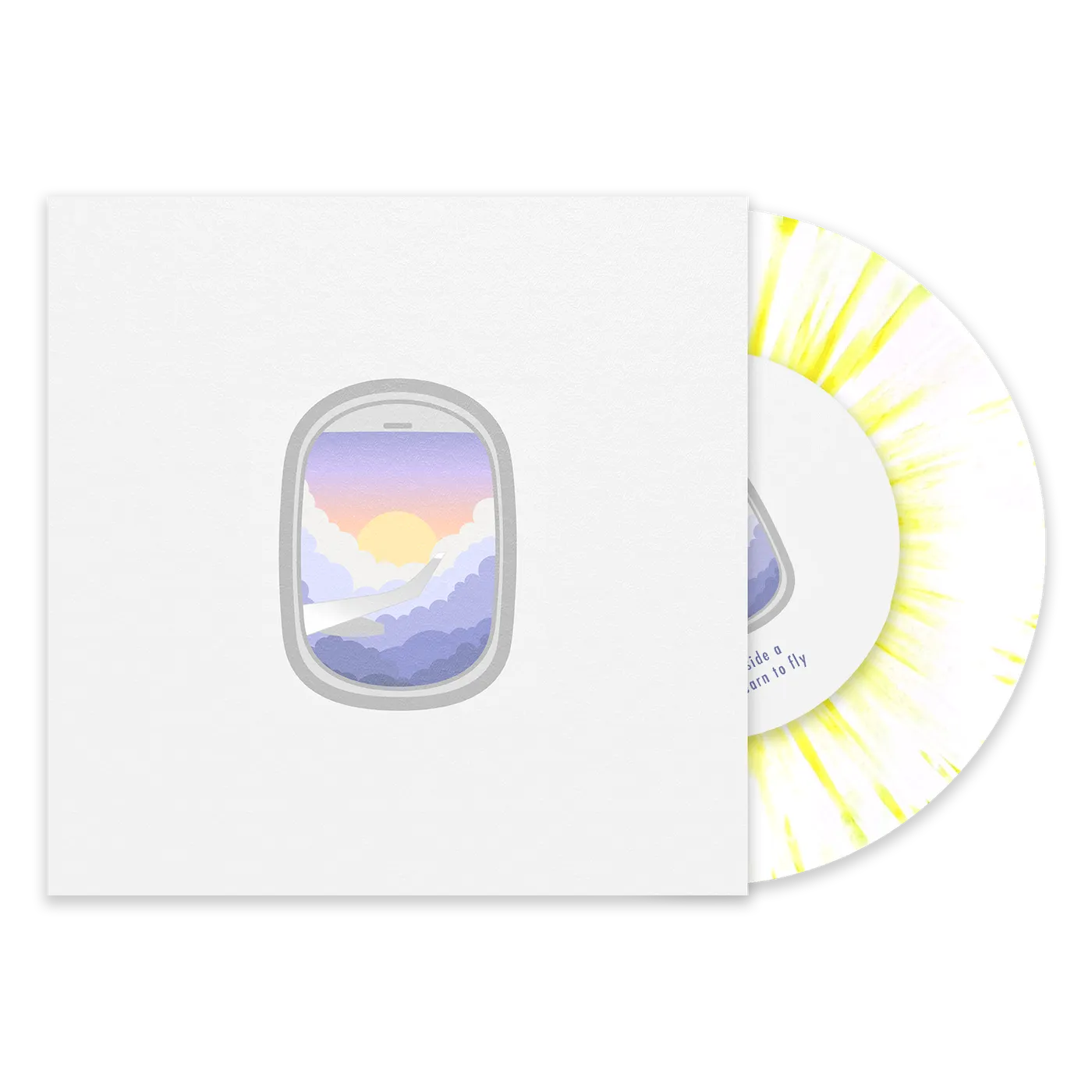 Surfaces Learn To Fly 7" Vinyl - White & Yellow Splatter