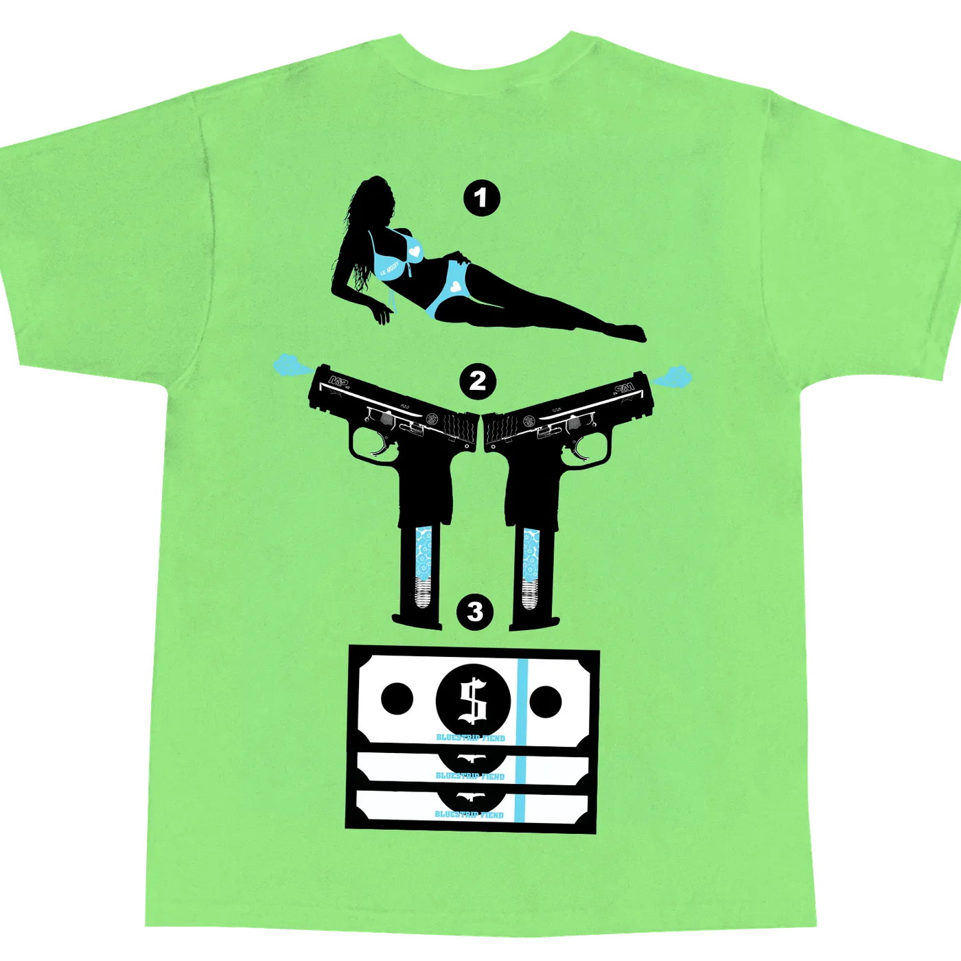 Lil Mosey Lime Green Tee