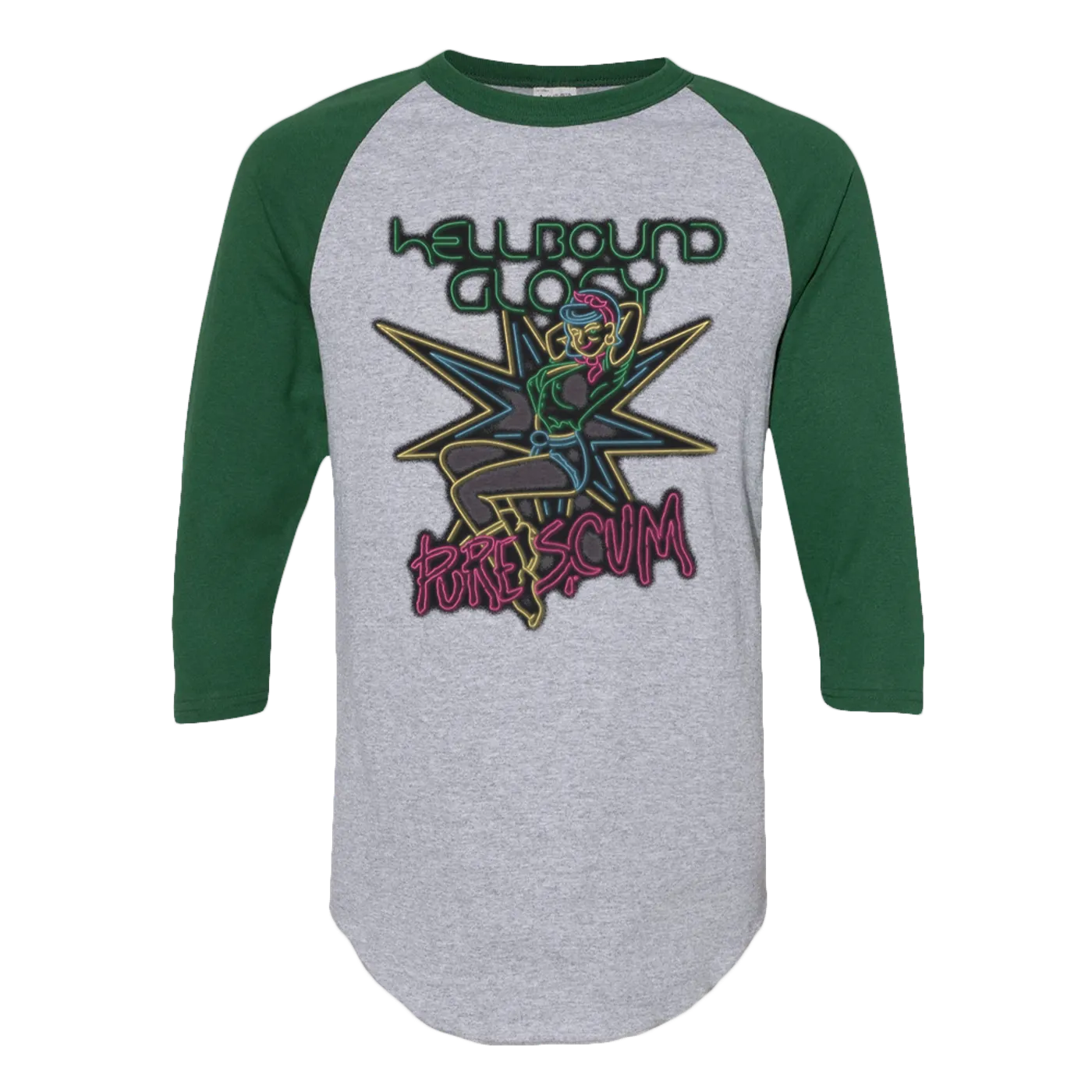 Hellbound Glory - Pure Scum Raglan