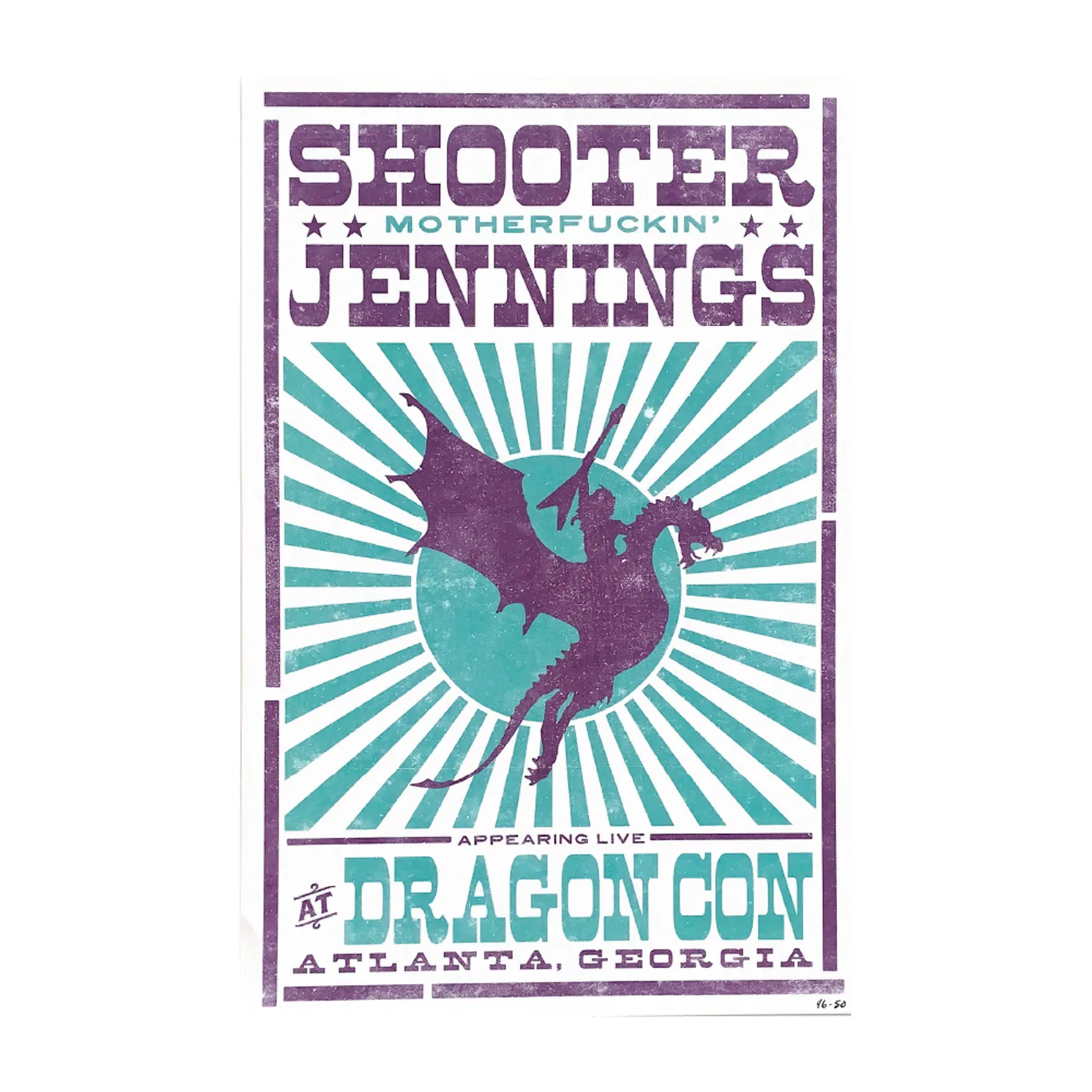 Shooter Jennings 2016 Dragoncon Poster