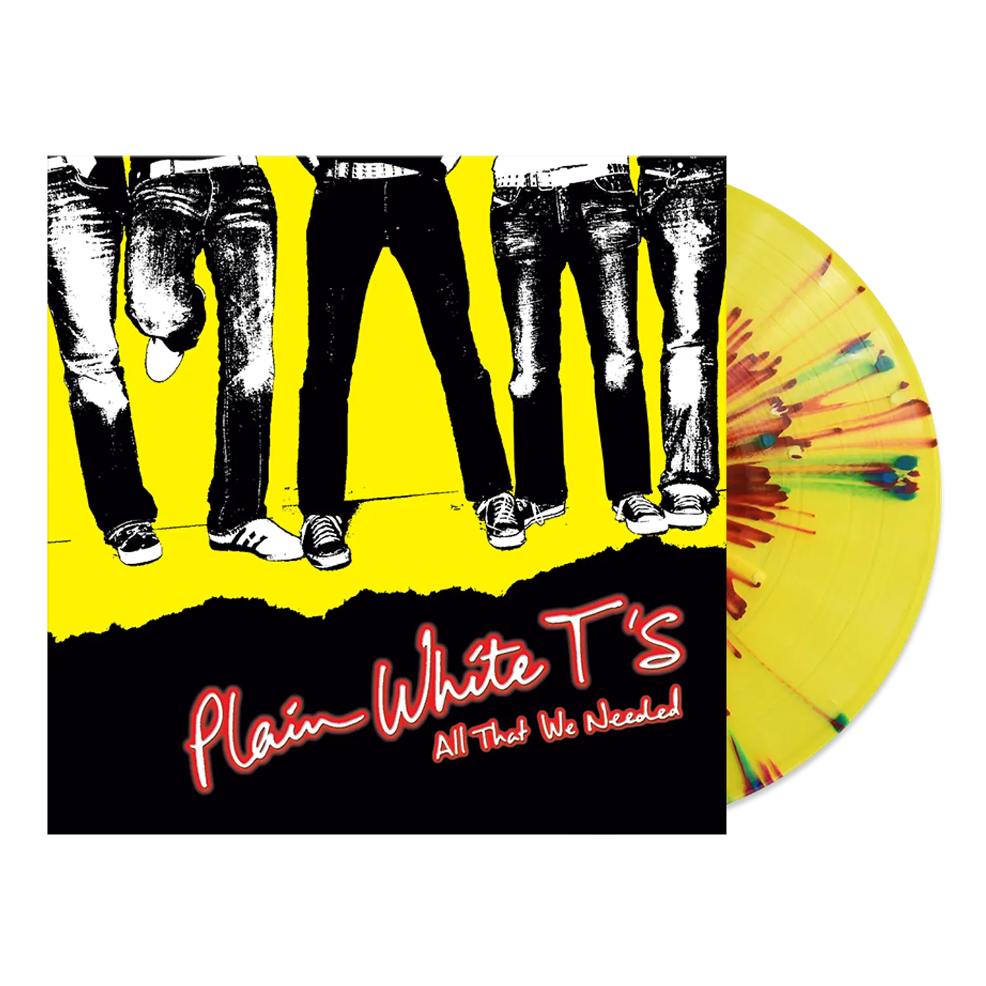 Plain White T's All That We Needed (Yellow Splatter LP) (Vinyl)