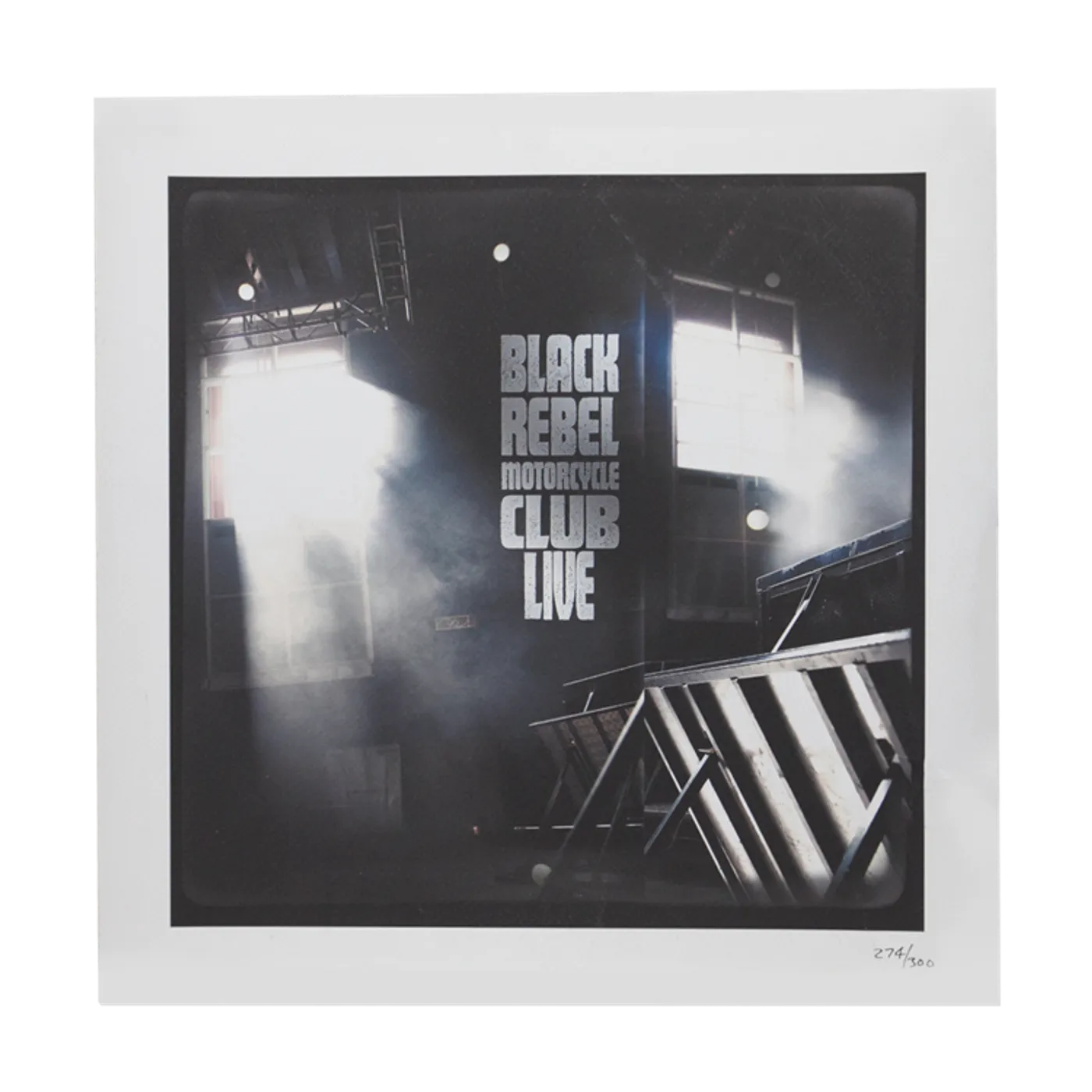 Black Rebel Motorcycle Club B.R.M.C.® LIVE LITHO