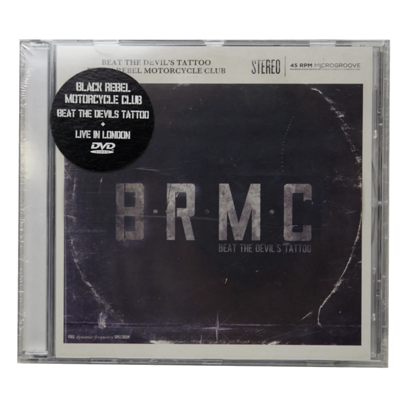 Black Rebel Motorcycle Club BEAT THE DEVIL'S TATTOO CD/DVD