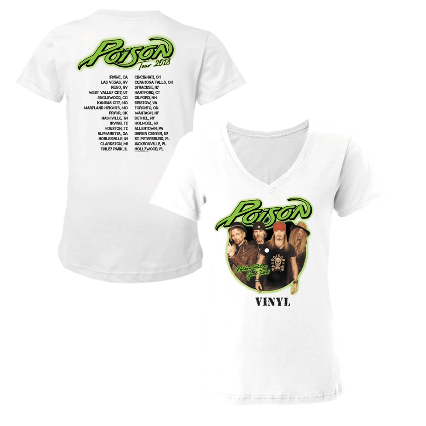 Poison Vinyl T-Shirt (Women)