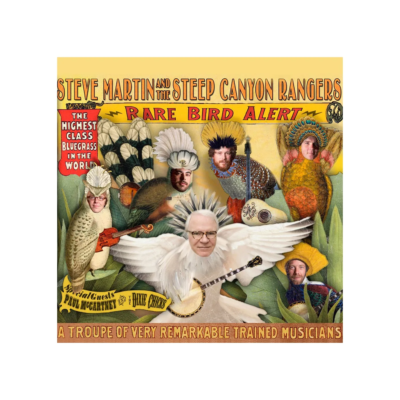 Steve Martin and the Steep Canyon Rangers Rare Bird Alert CD