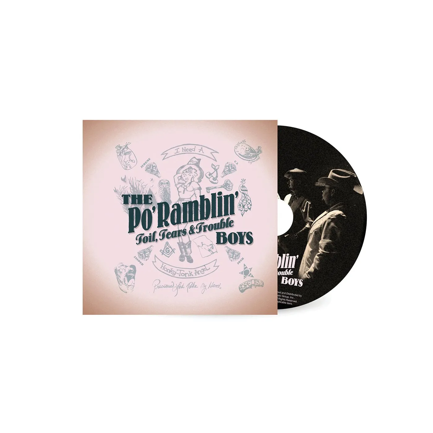 The Po' Ramblin' Boys Toil, Tears & Trouble CD