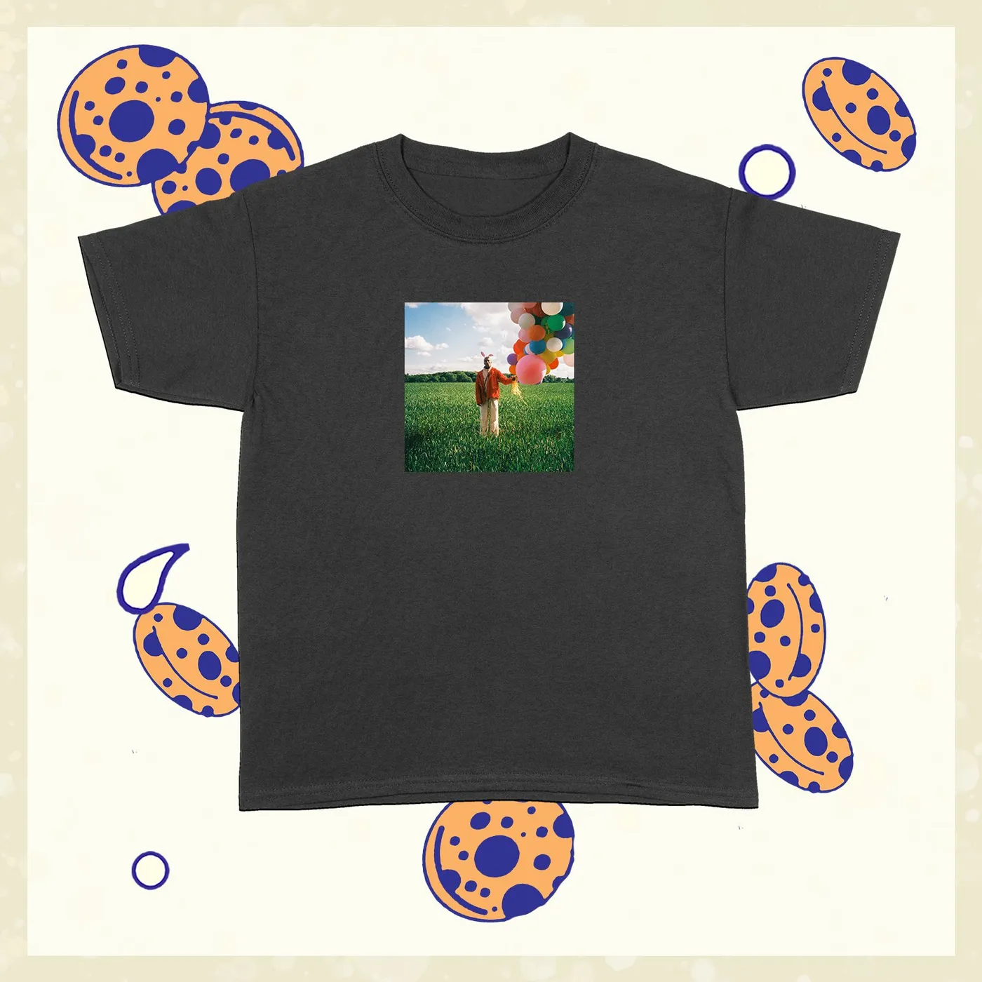 Rejjie Snow Black Bunny Tee