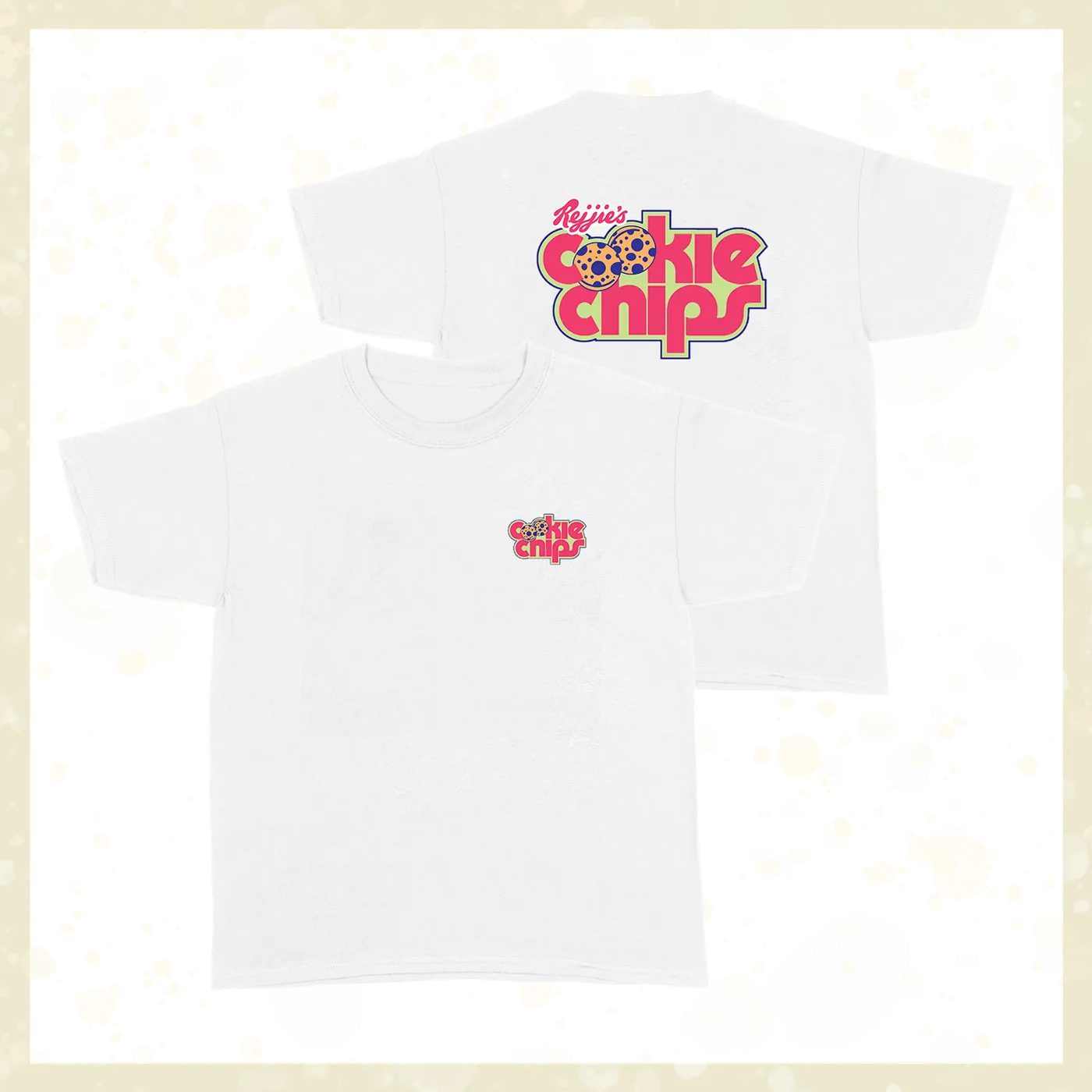 Rejjie Snow Cookie White Tee