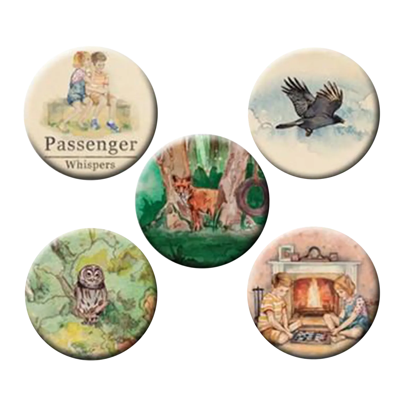 Passenger Whispers | Badge Pack
