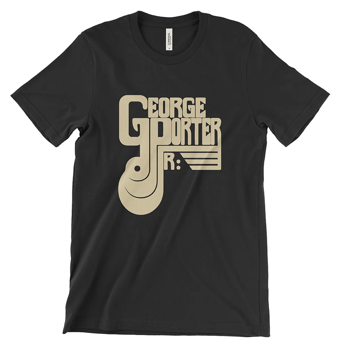 George Porter Jr. T-Shirt - Black & Tan
