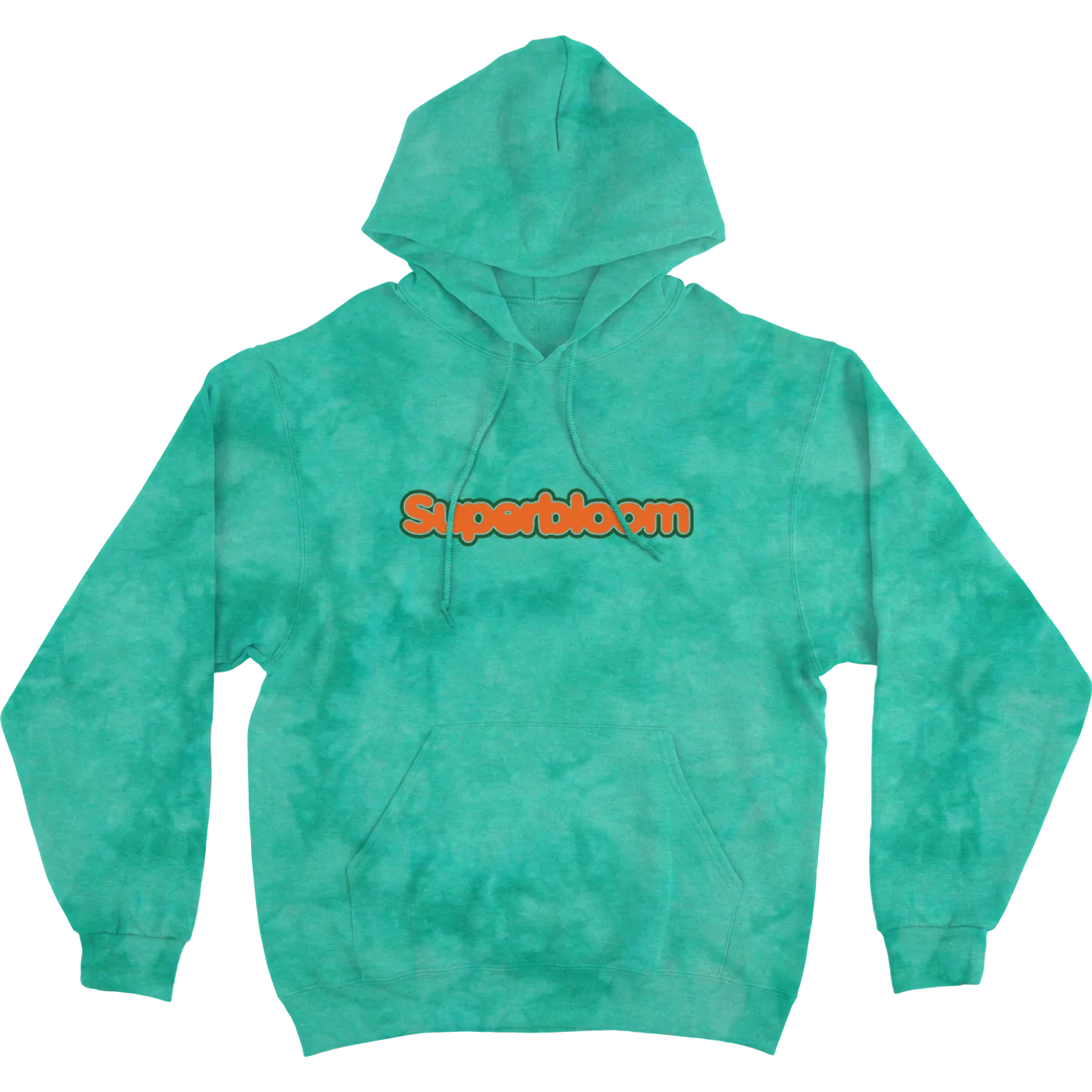 Ashton Irwin TIE DYE SUPERBLOOM LOGO HOODIE